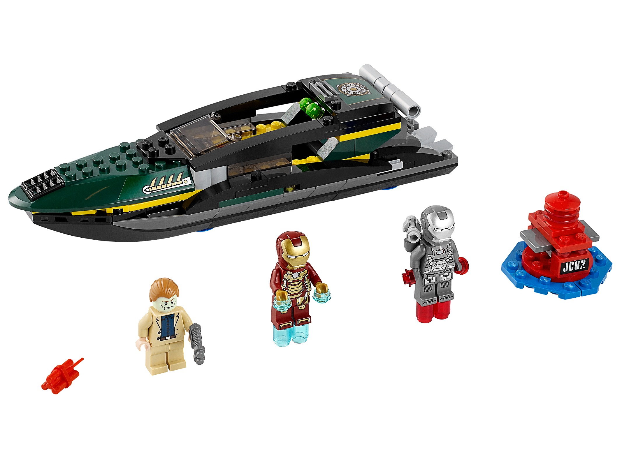 LEGO Iron Man™: Combate en el Puerto por el Extremis (76006)