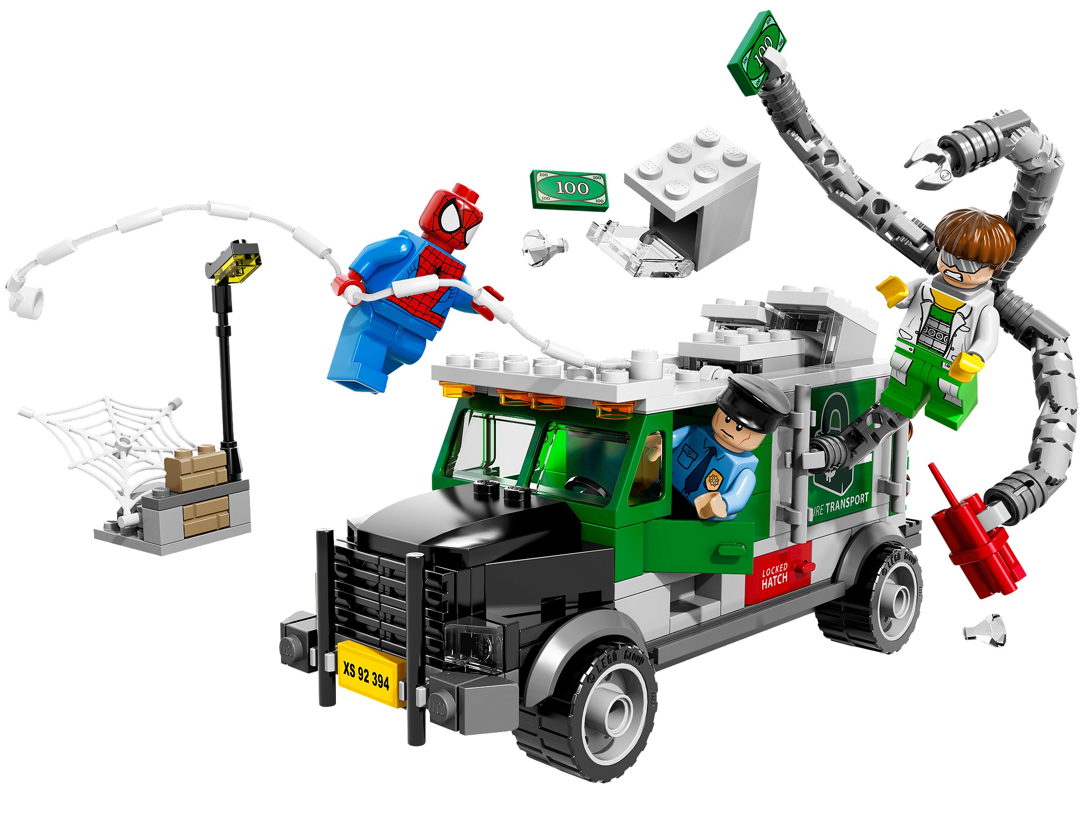 LEGO El Atraco de Doc Ock al Camión Acorazado (76015)