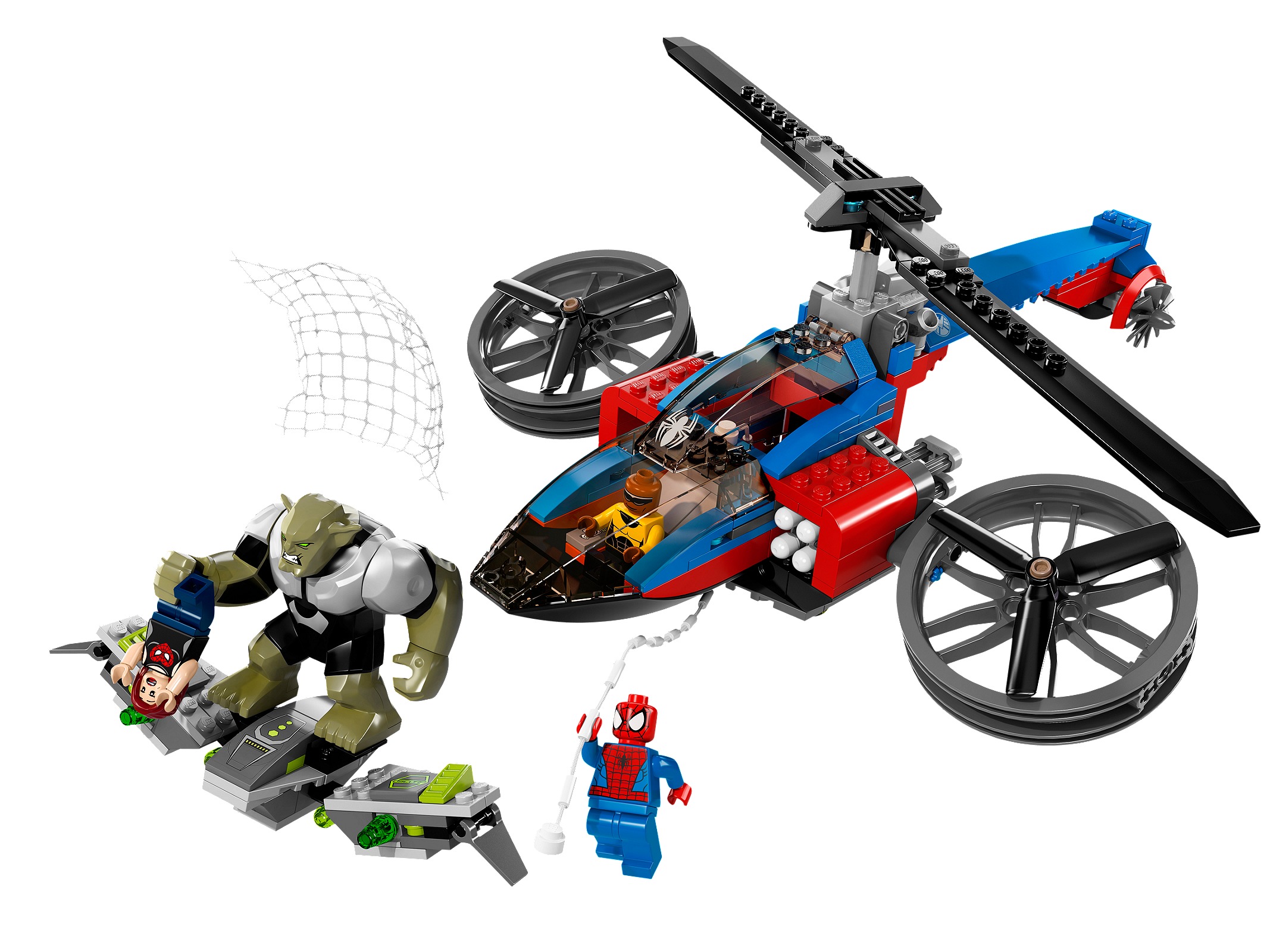LEGO Rescate en el Helicóptero Araña (76016)