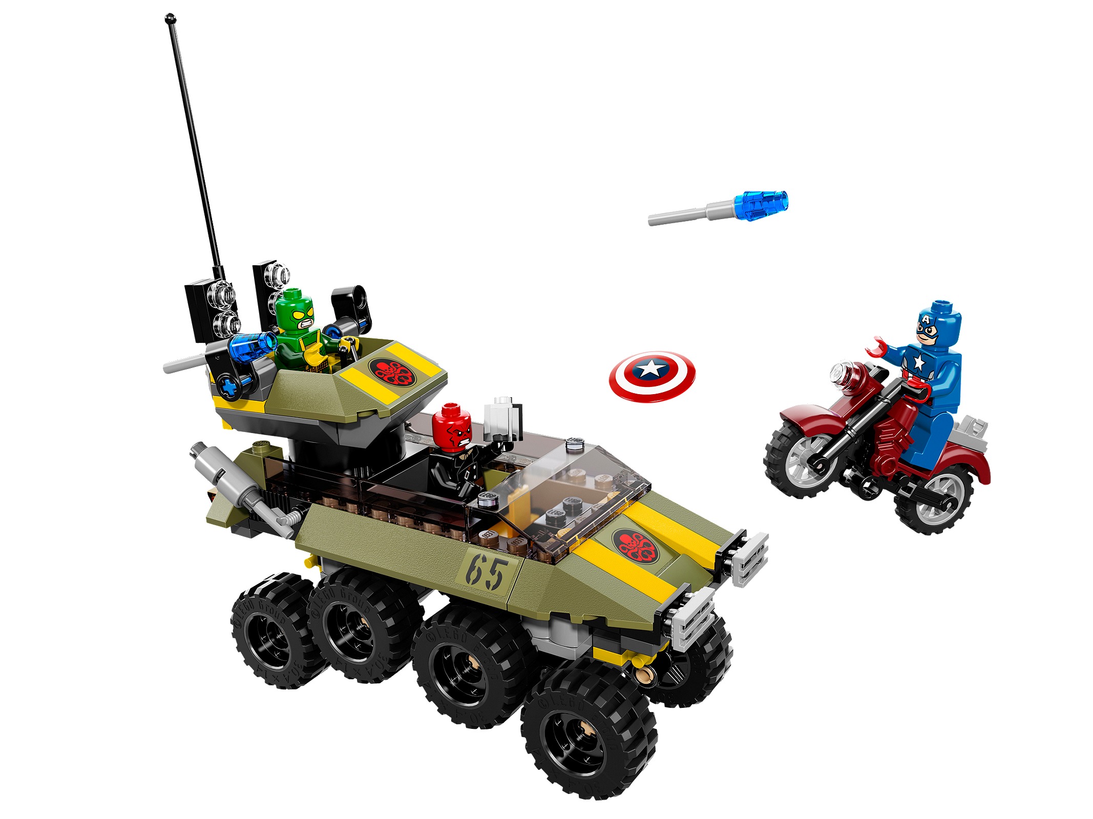 LEGO Capitán América vs. Hydra (76017)