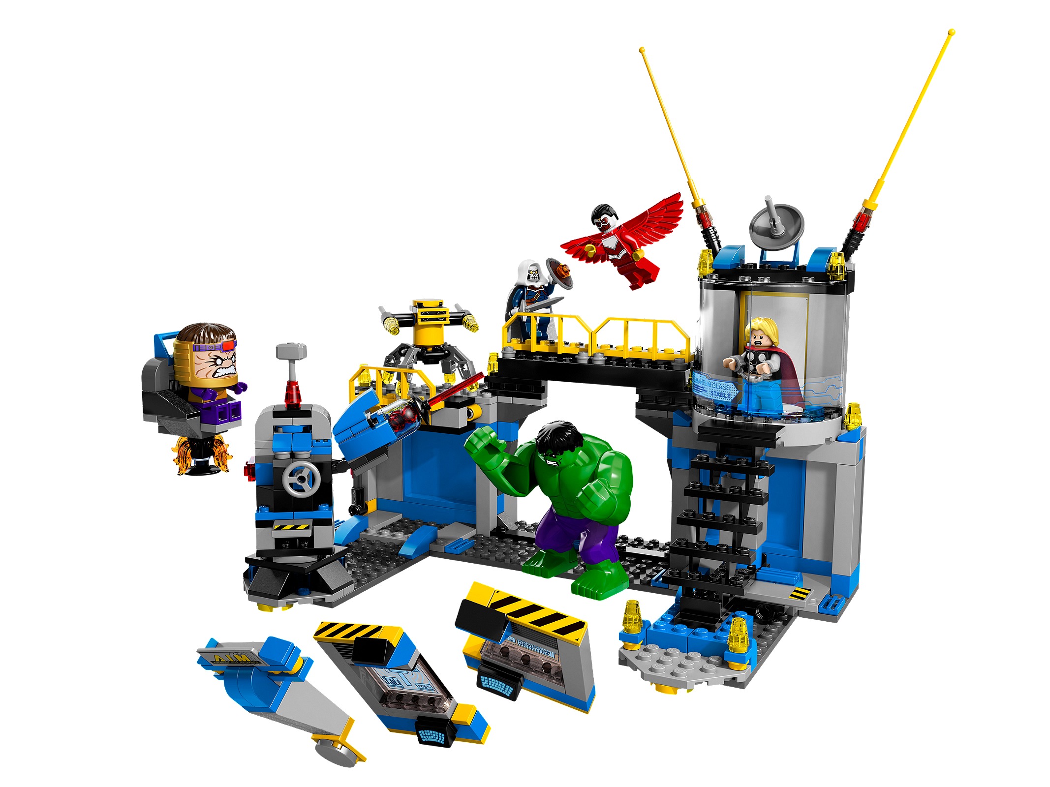 LEGO El Ataque al Laboratorio de Hulk (76018)