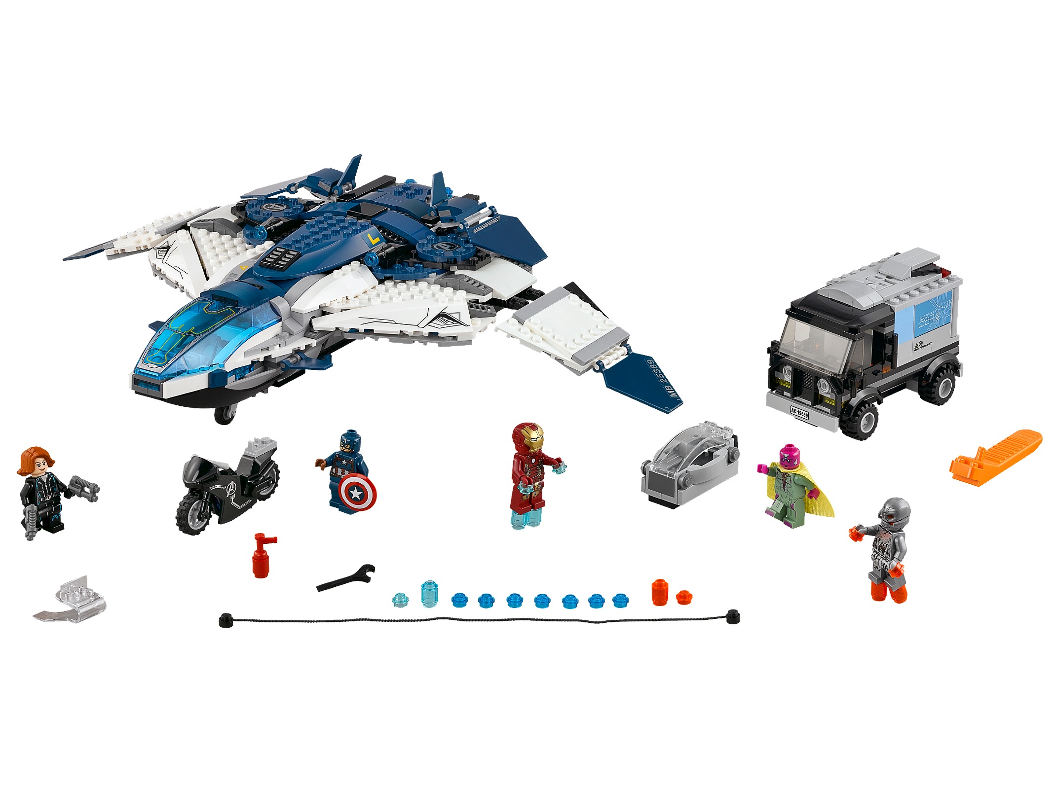LEGO El Quinjet de los Vengadores en la Ciudad (76032)