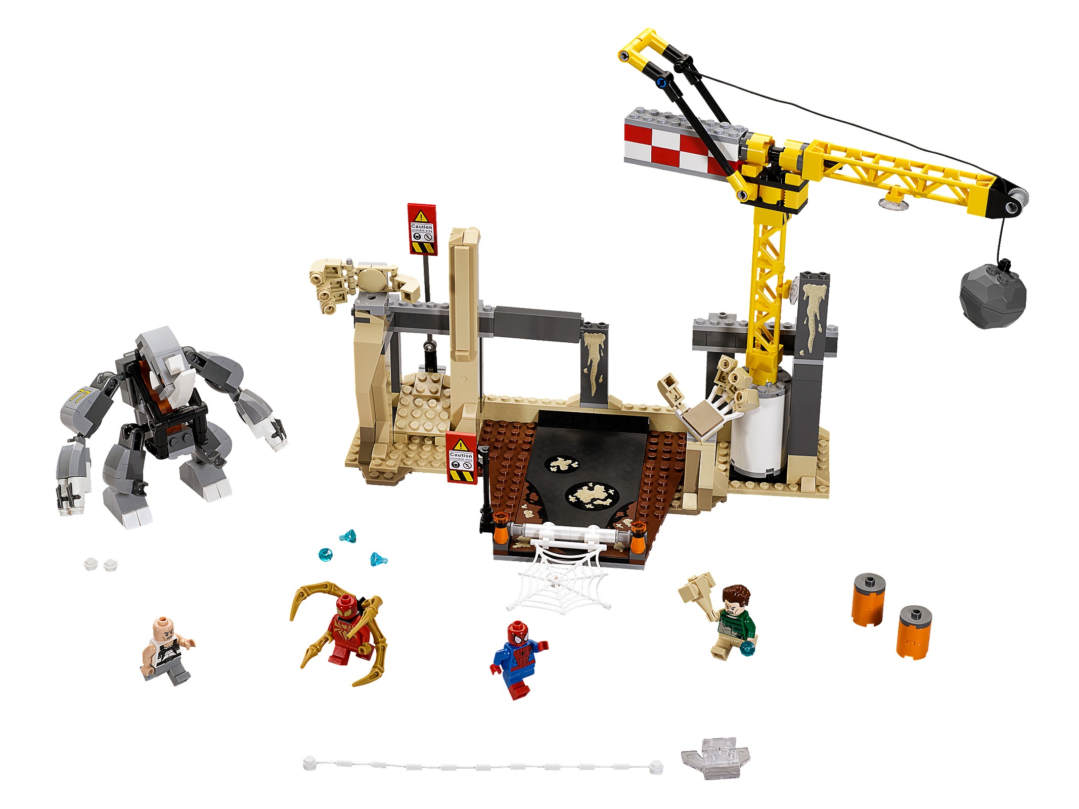 LEGO Rhino y Sandman: Equipo de Supervillanos (76037)