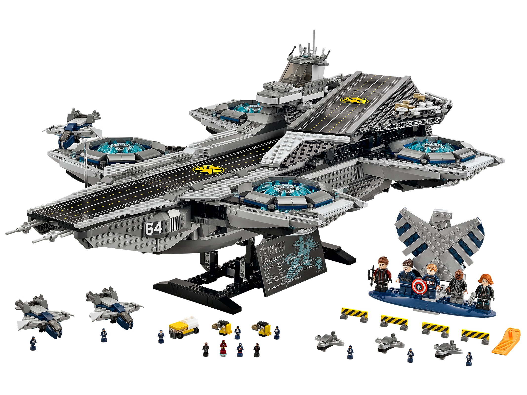 LEGO El Helitransporte de SHIELD (76042)