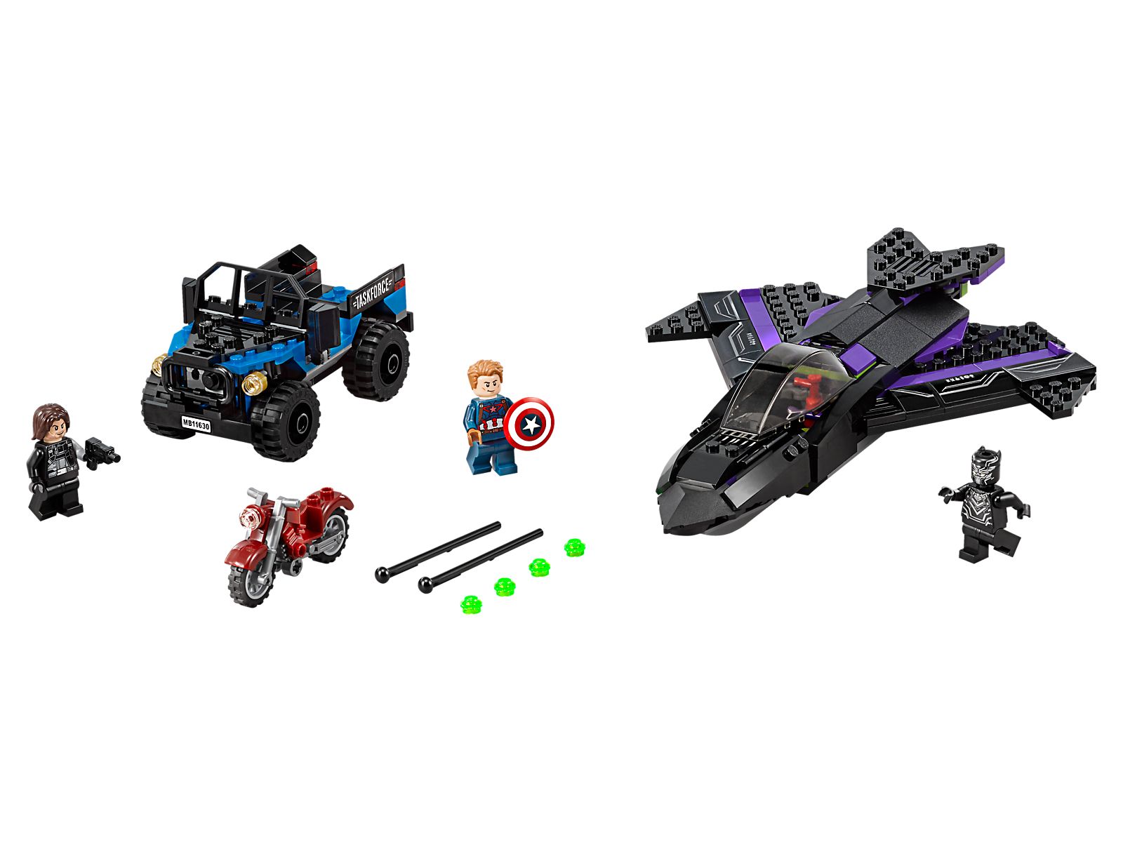 LEGO A la caza de Pantera Negra (76047)
