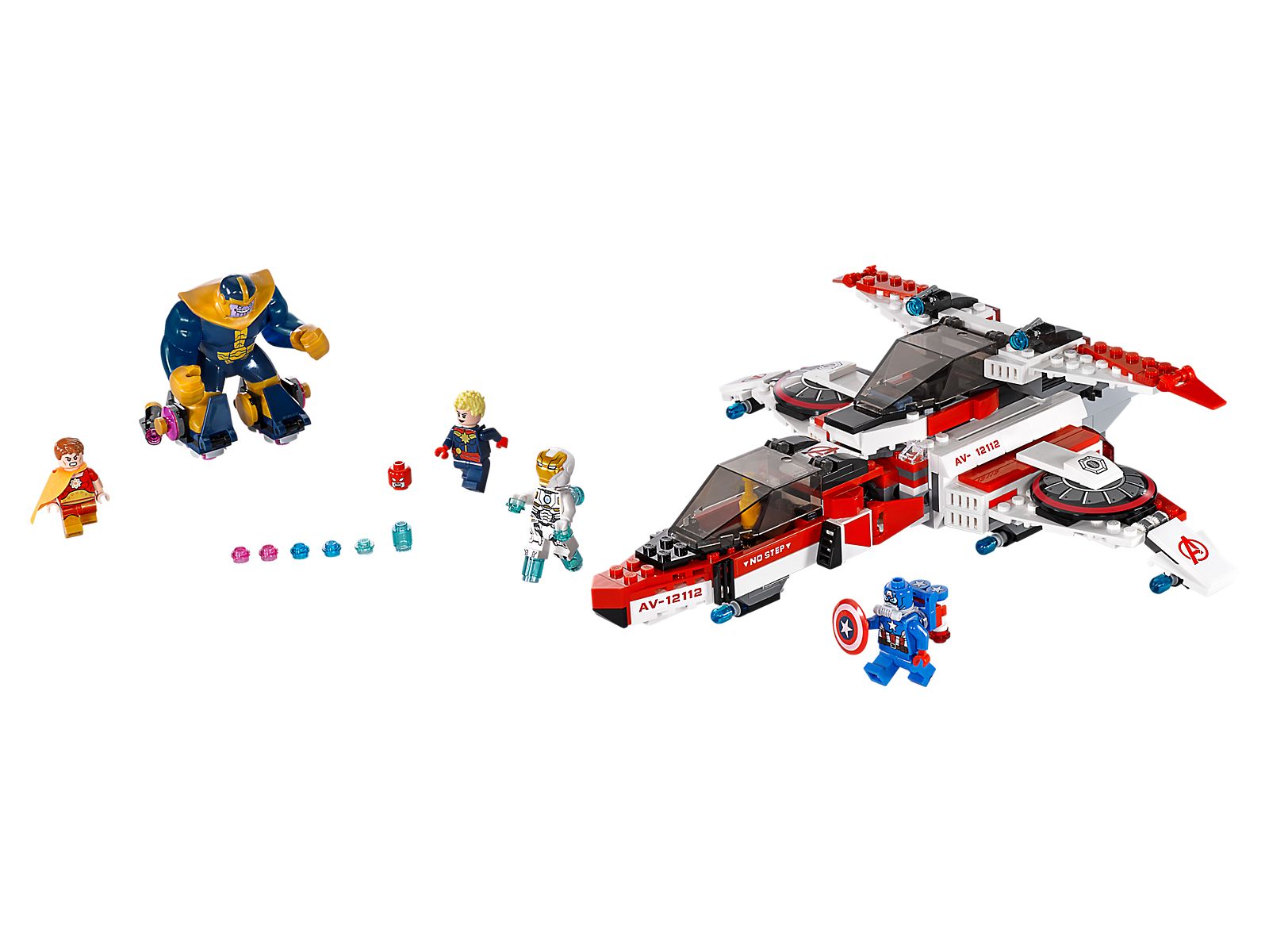 LEGO Misión espacial en el Avenjet (76049)