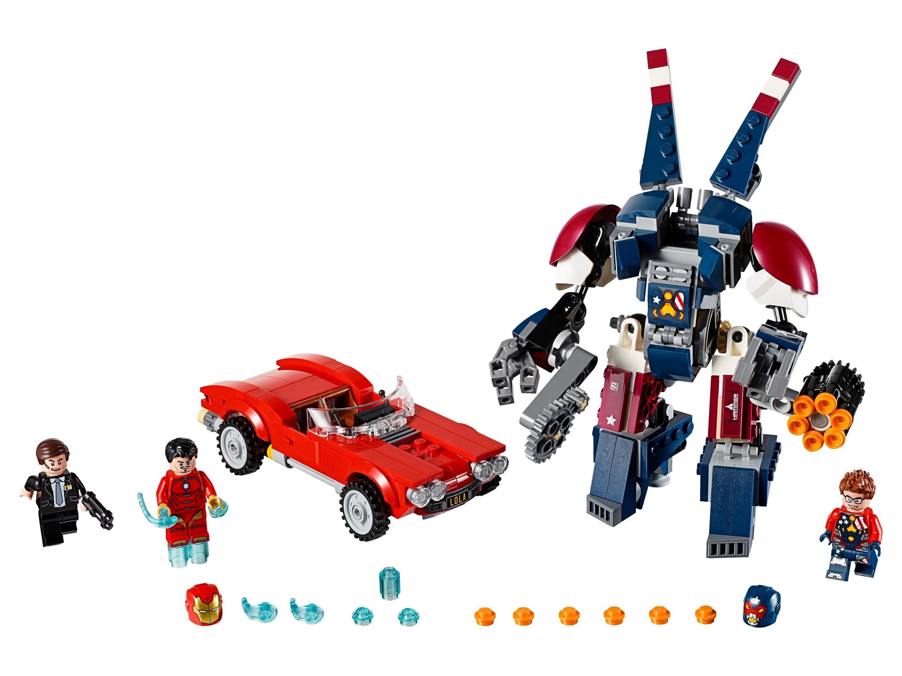 LEGO Iron Man: el ataque de Acero de Detroit (76077)