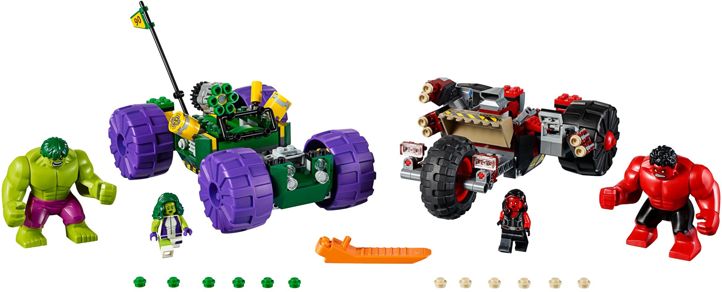 LEGO Hulk vs. Hulk Rojo (76078)