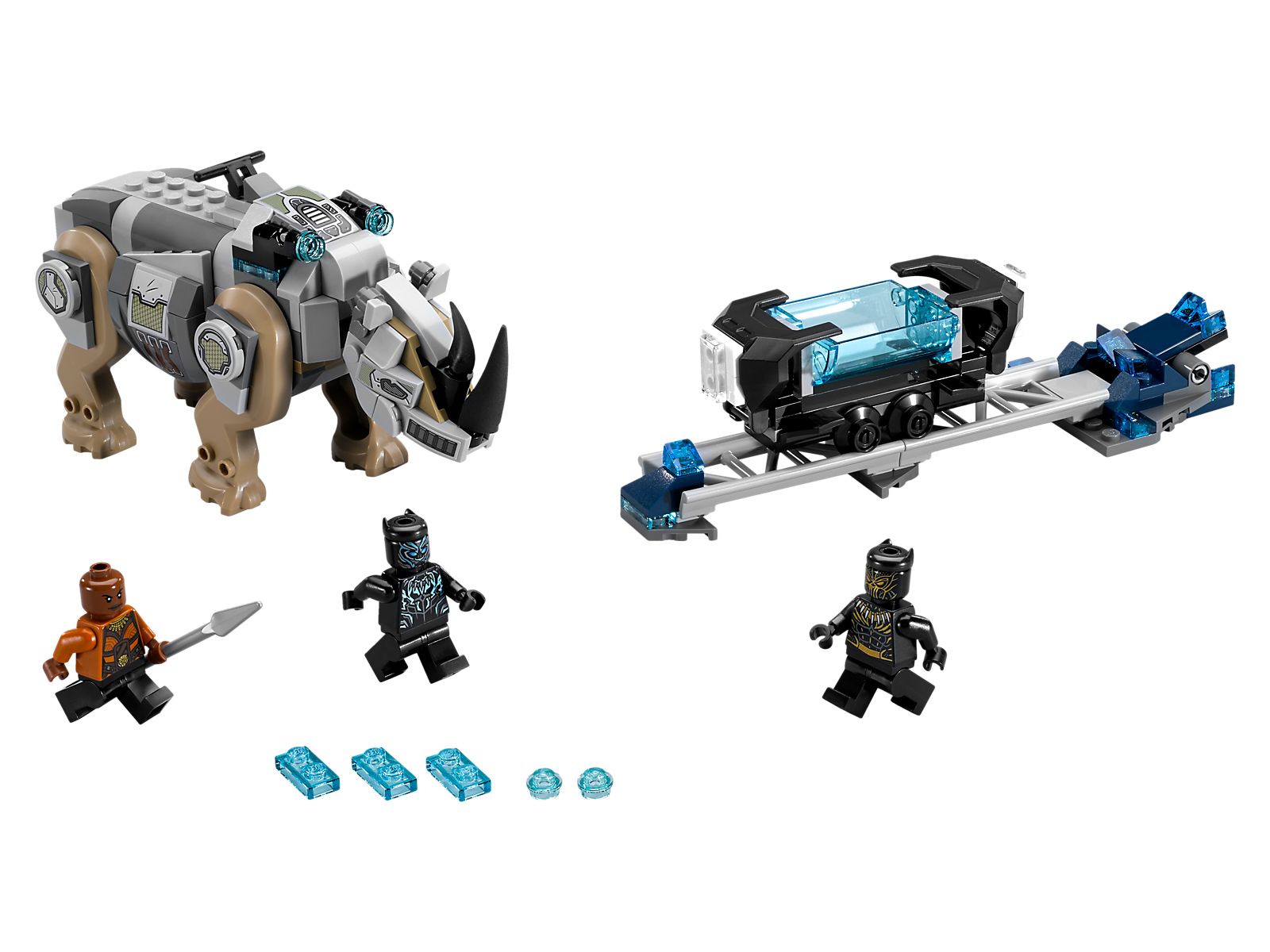 LEGO Duelo contra Rhino junto a la mina (76099)