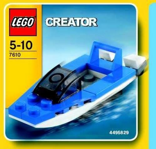 LEGO Speedboat (7610)
