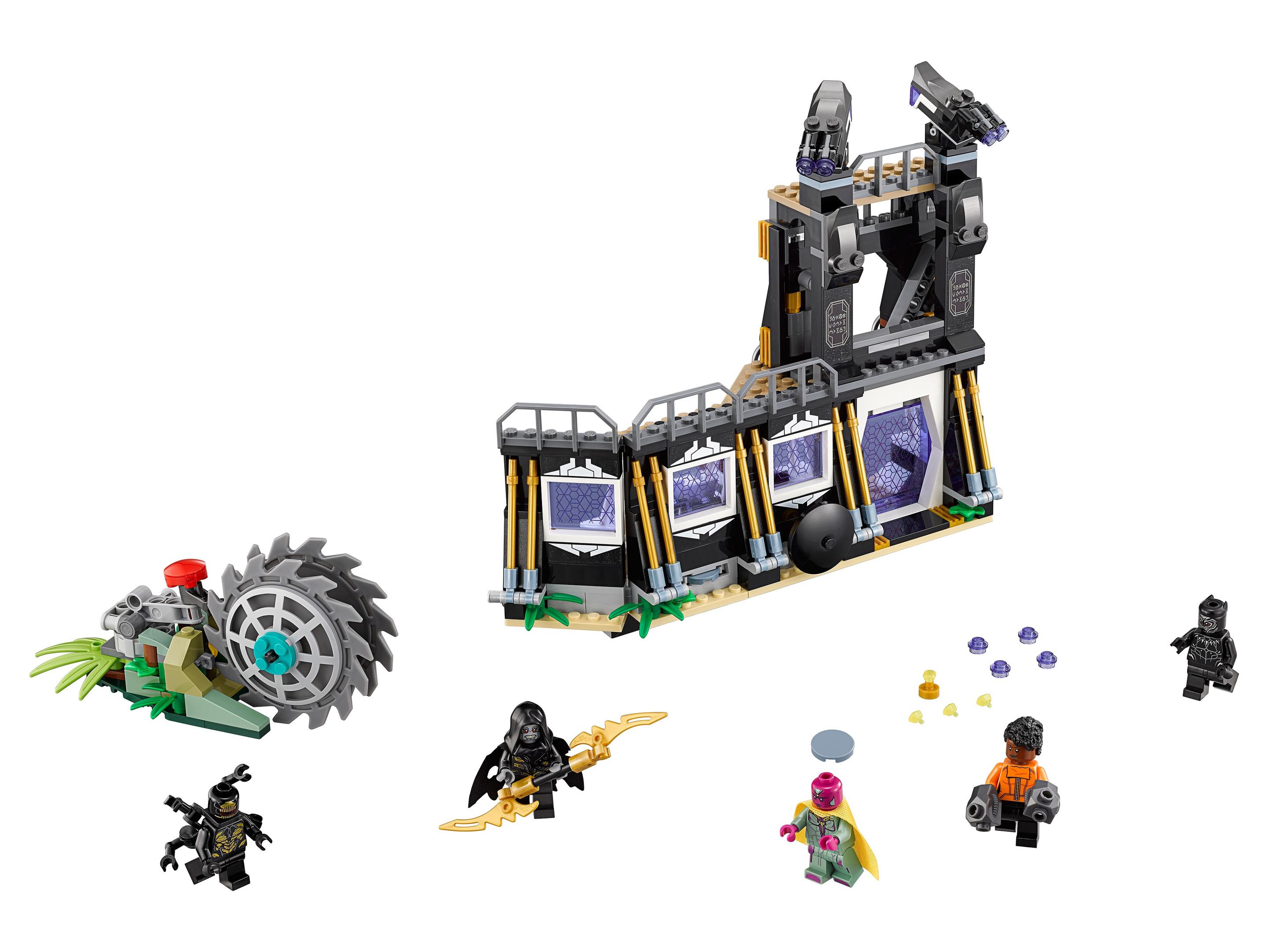 LEGO Ataque de la desgranadora de Corvus Glaive (76103)