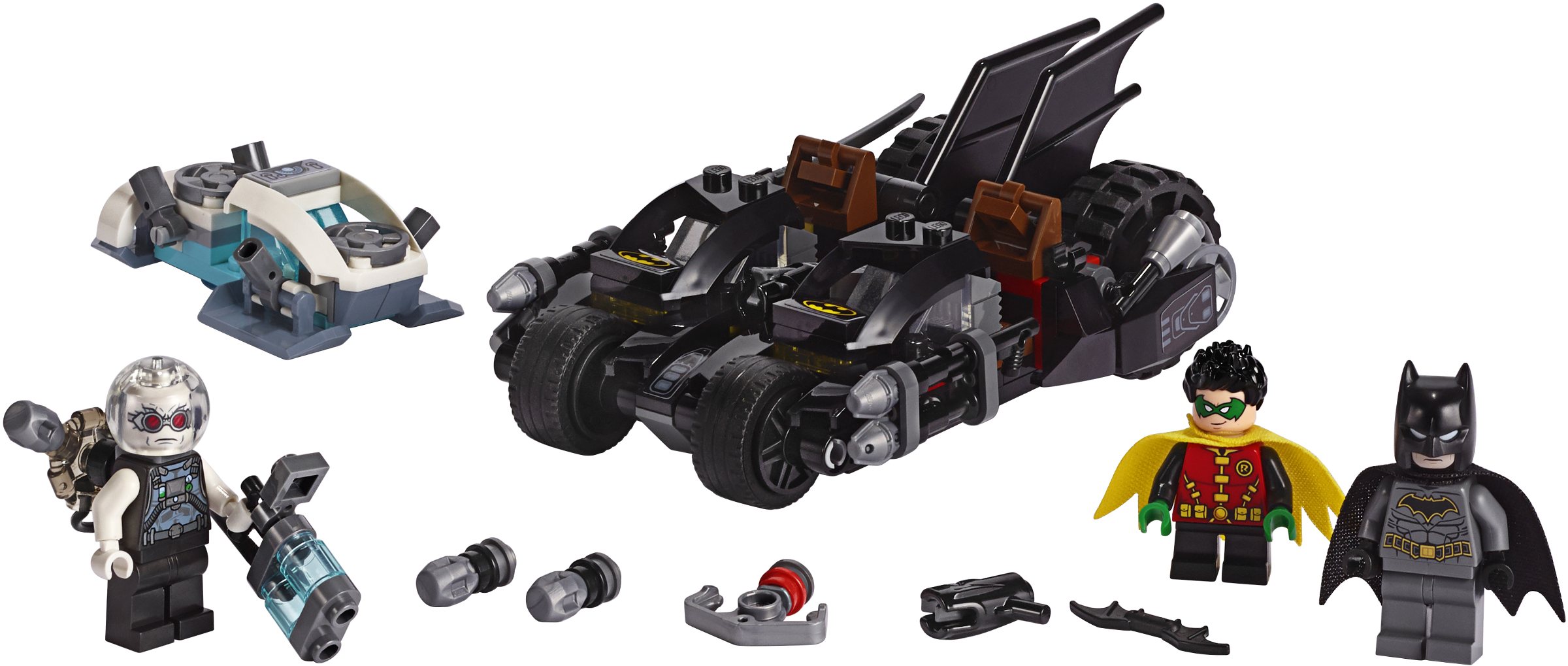 LEGO Batalla en la Batmoto contra Mr. Freeze™ (76118)