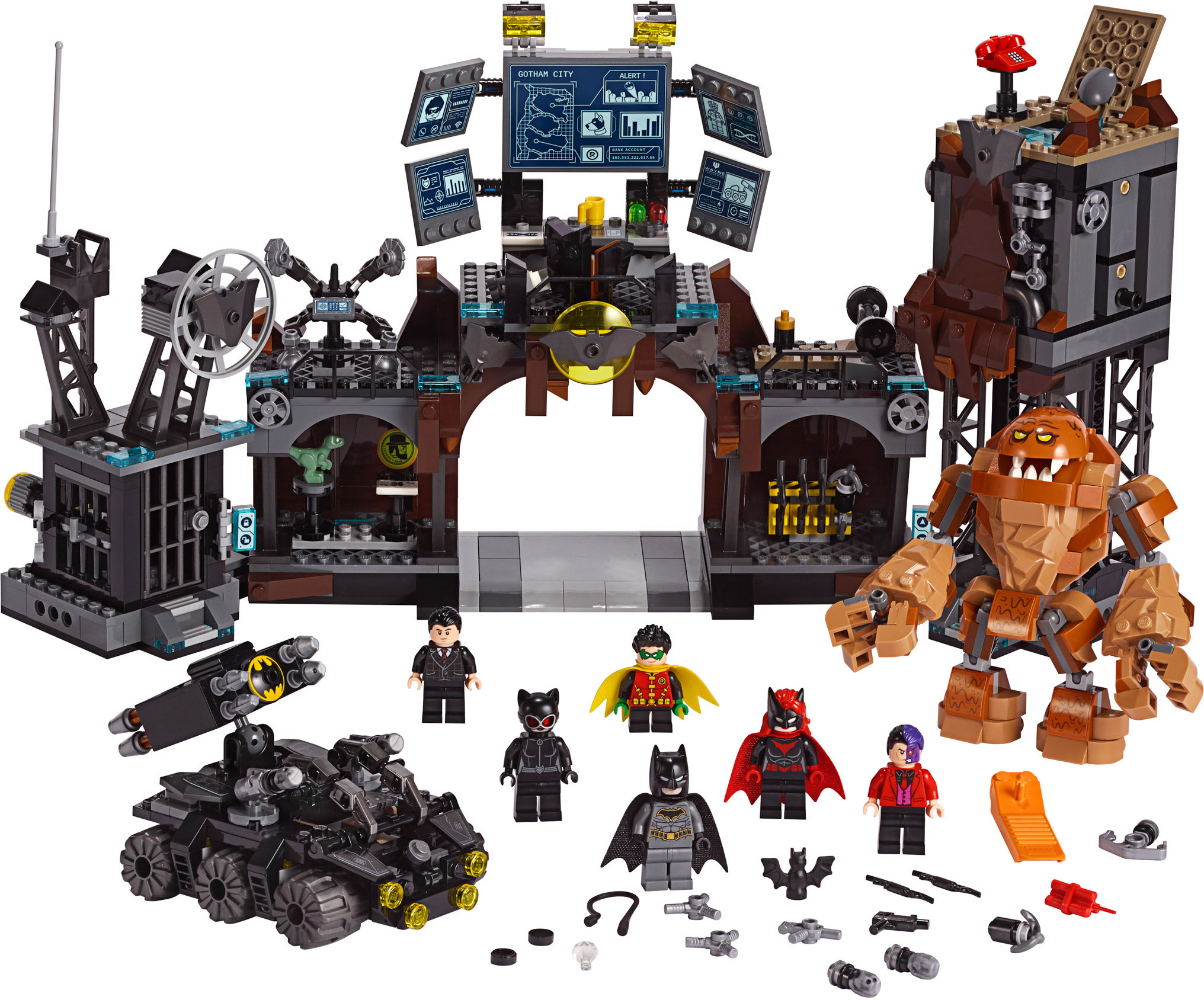 LEGO Irrupción de Clayface™ en la Batcueva (76122)