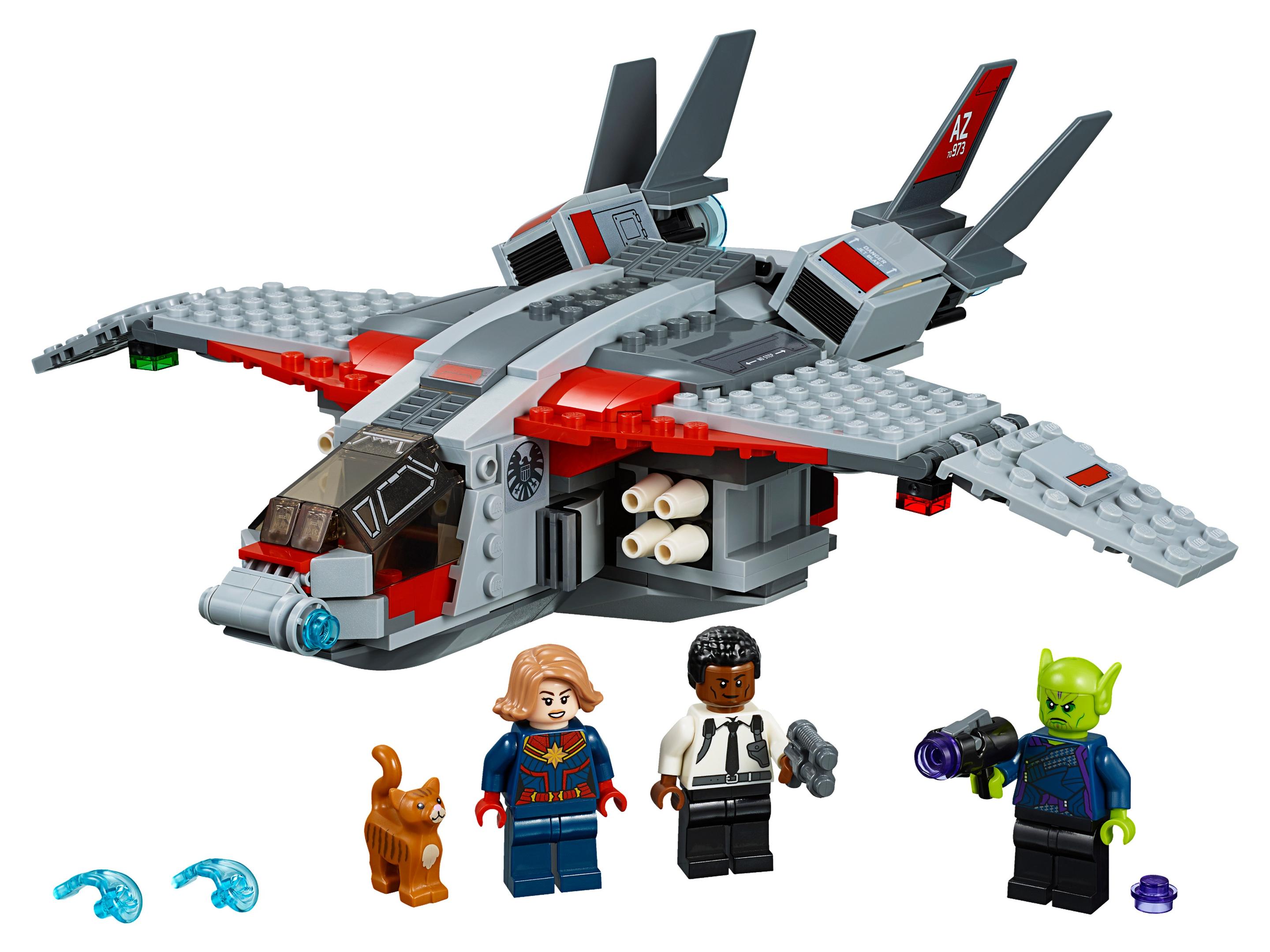 LEGO Capitana Marvel: Ataque de los Skrulls (76127)