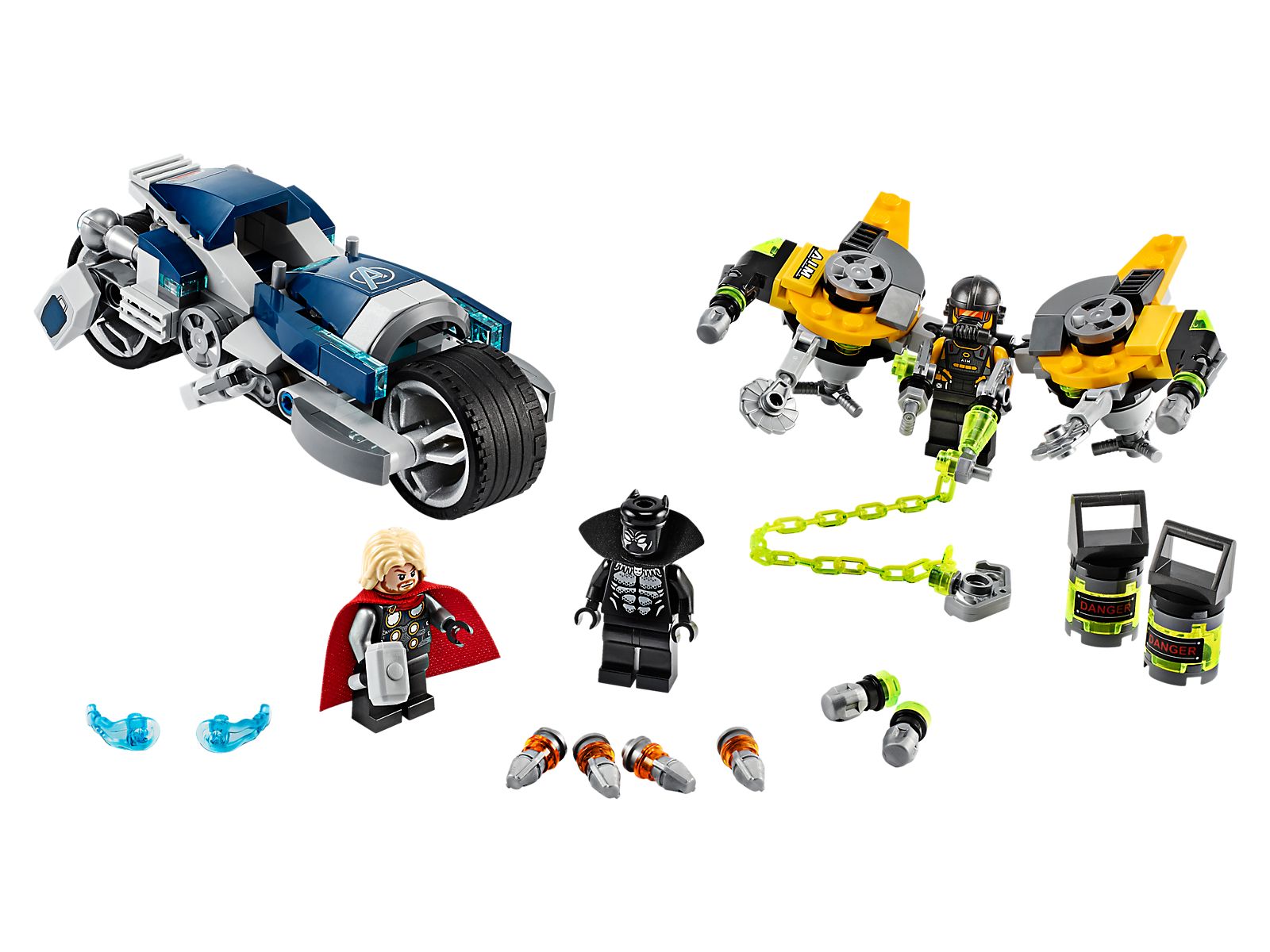 LEGO Vengadores: Ataque en Moto (76142)