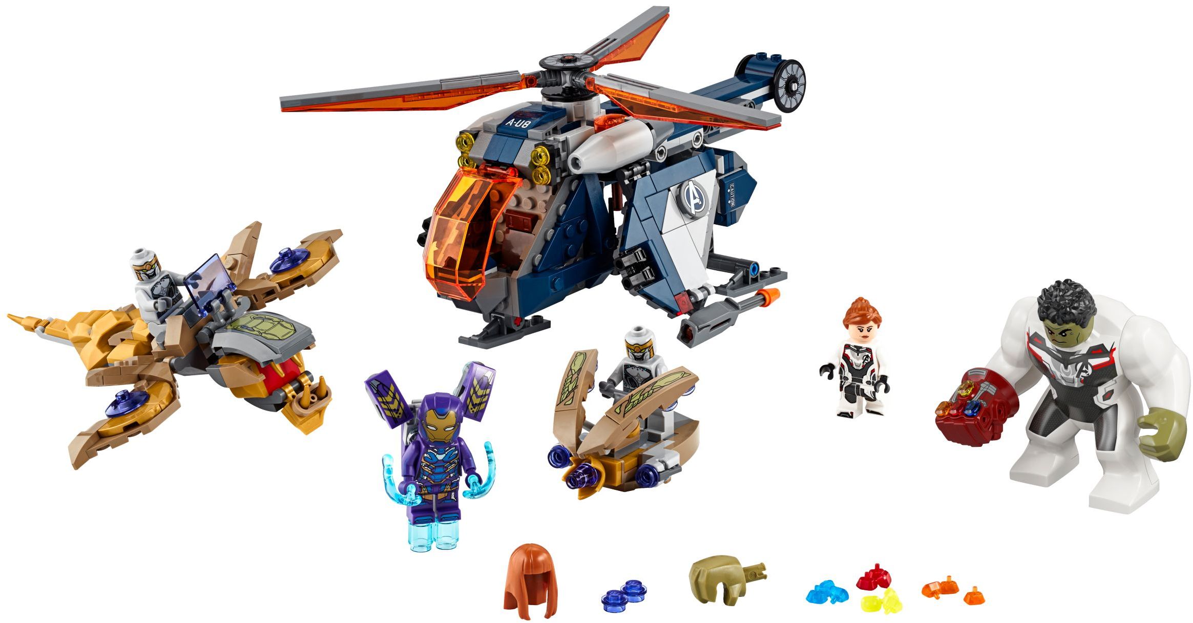 LEGO Vengadores: Rescate en Helicóptero de Hulk (76144)