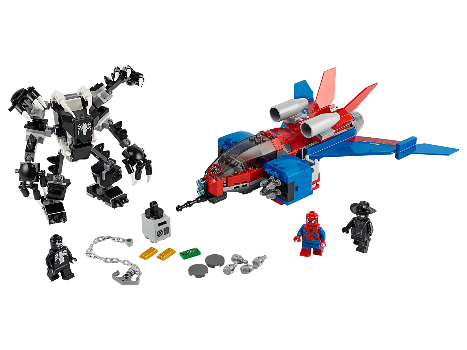 LEGO Jet Arácnido vs. Armadura Robótica de Venom (76150)