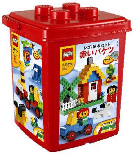 LEGO Basic Red Bucket (7616)