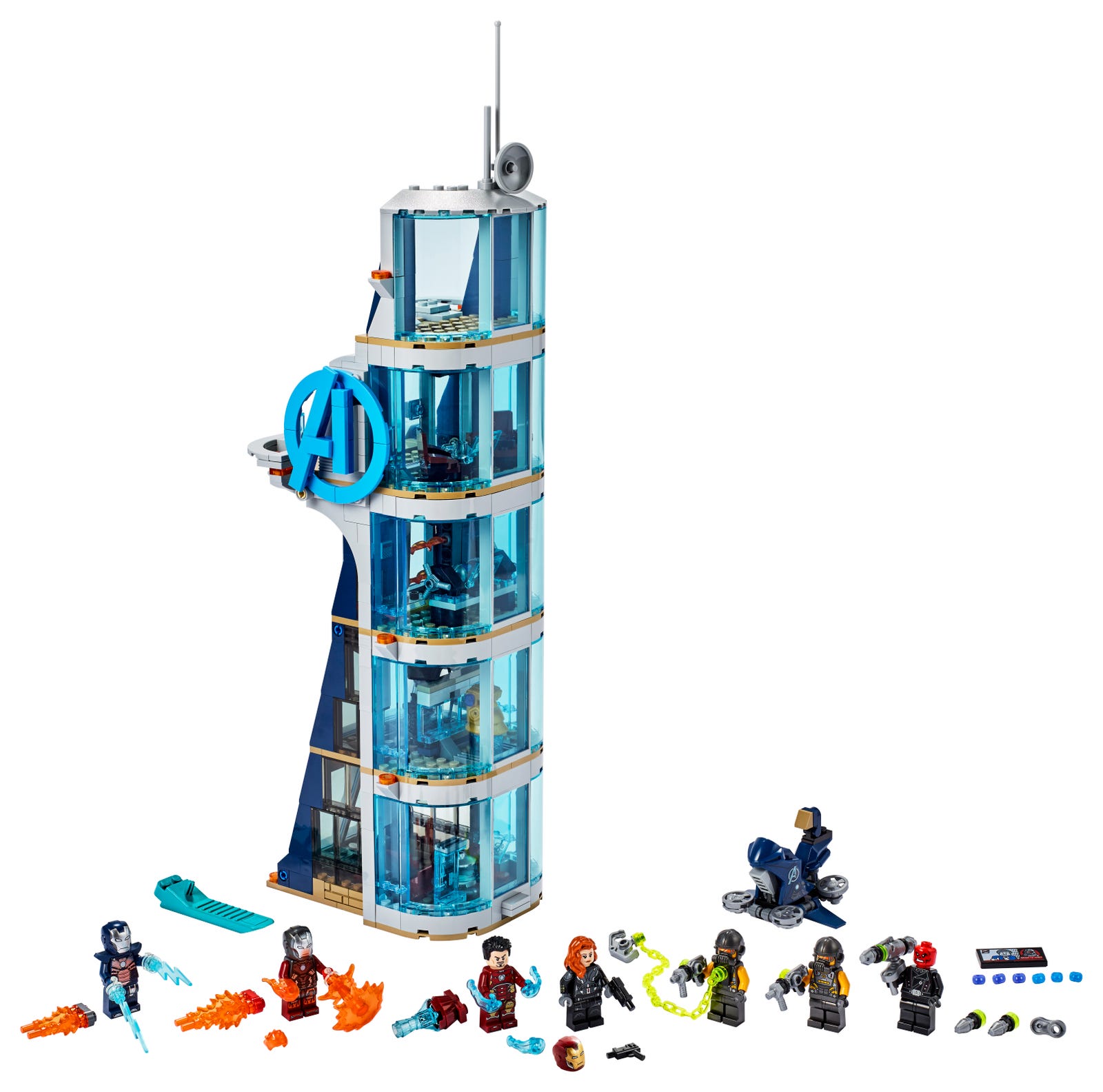 LEGO Batalla en la Torre de los Vengadores (76166)
