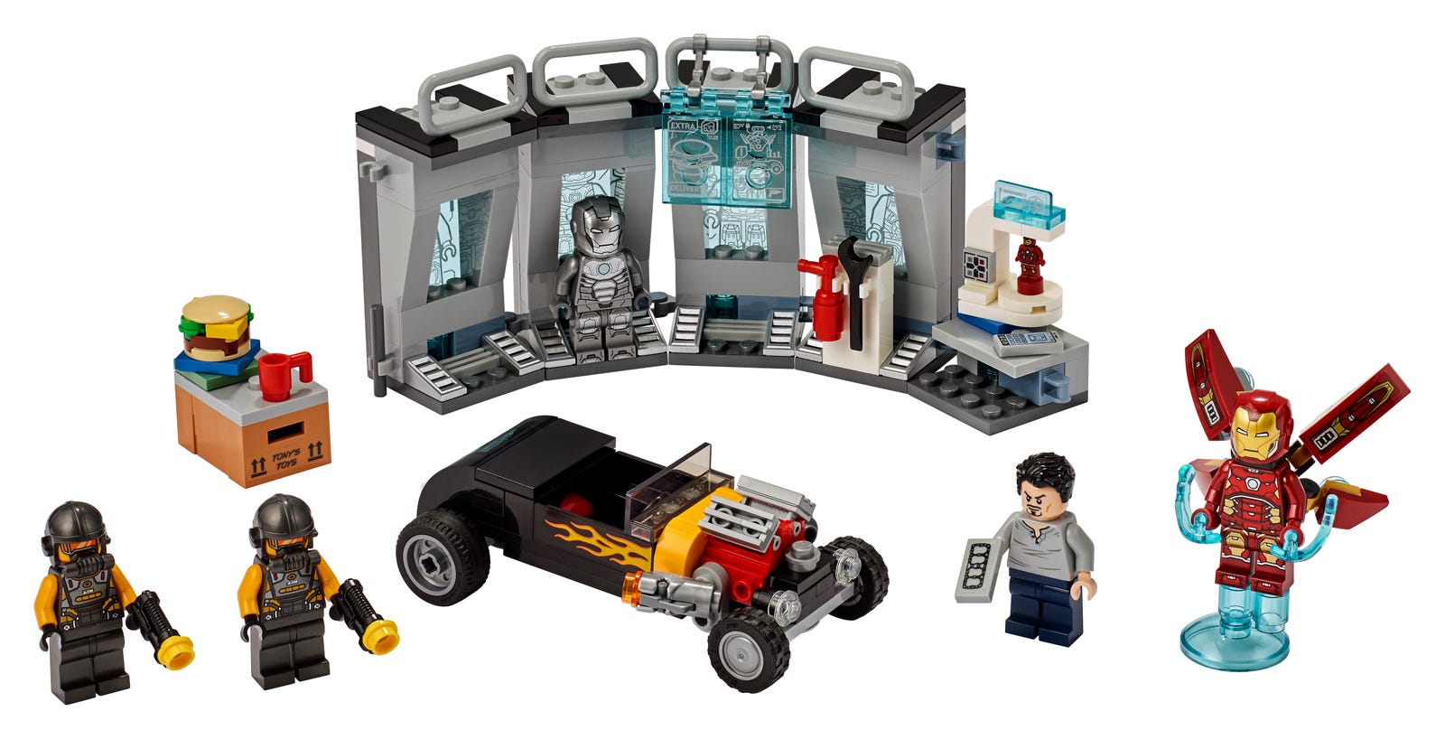 LEGO Armería de Iron Man (76167)
