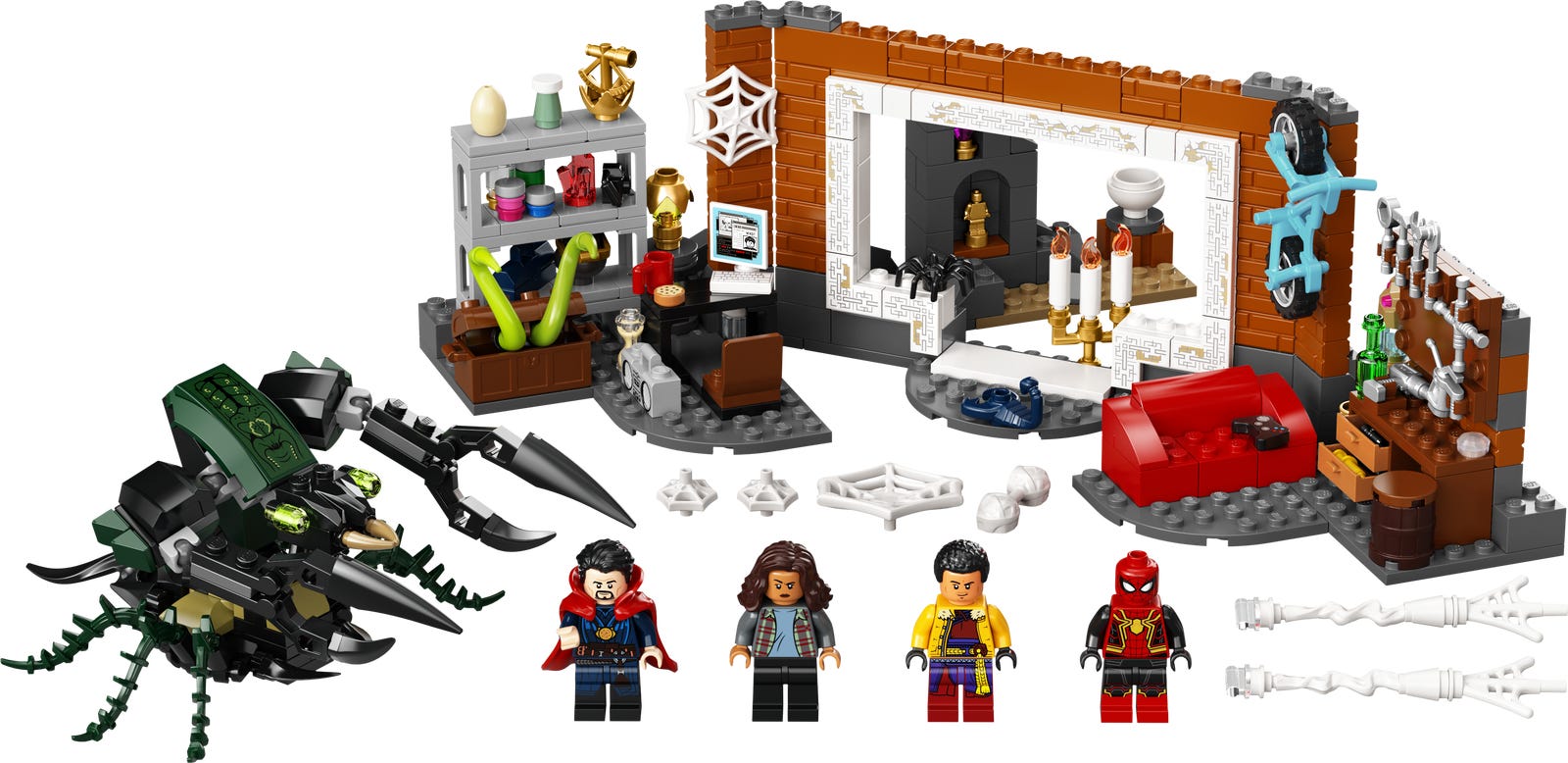 LEGO Spider-Man en el Taller del Santuario (76185)