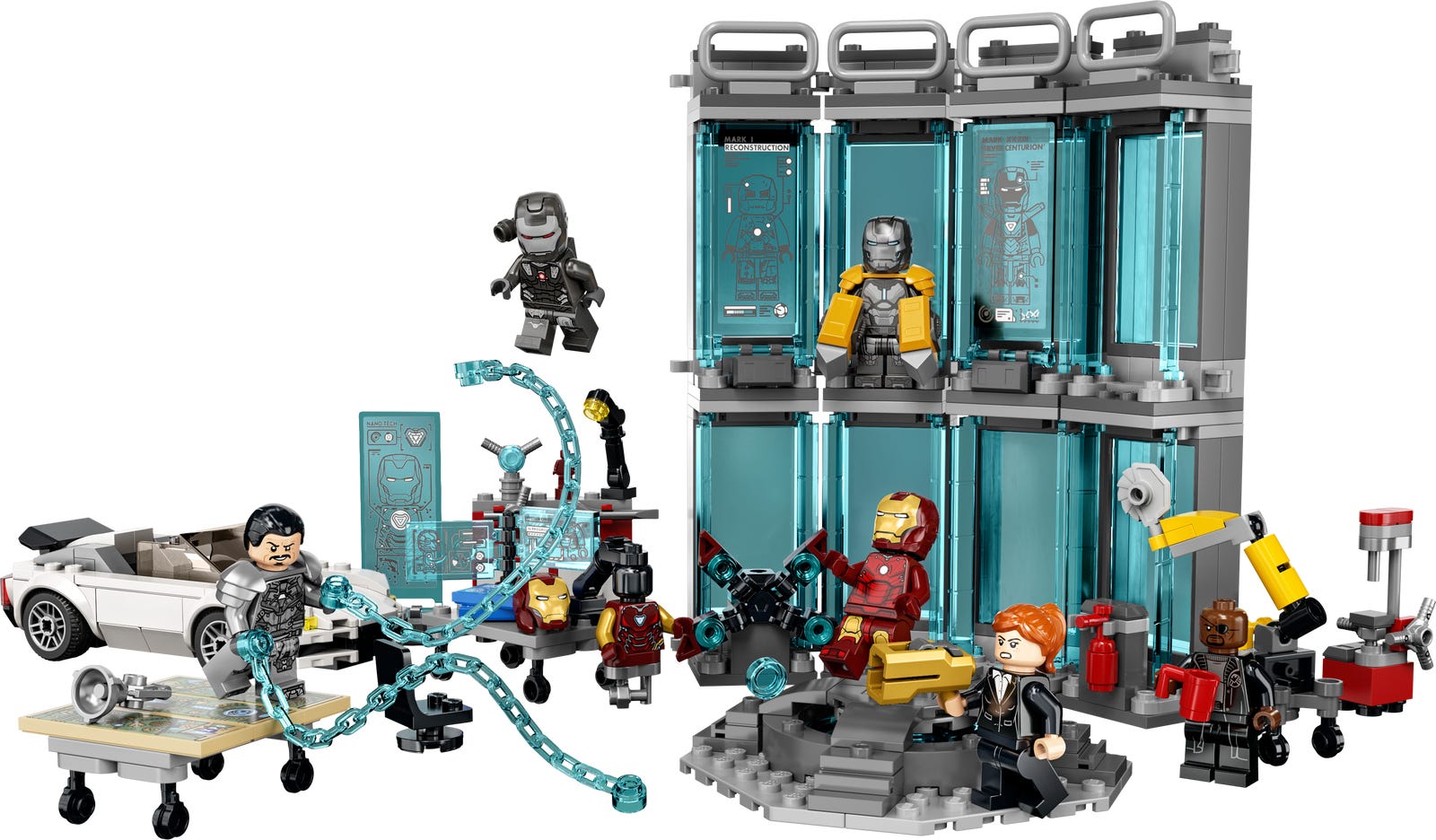 LEGO Armería de Iron Man (76216)