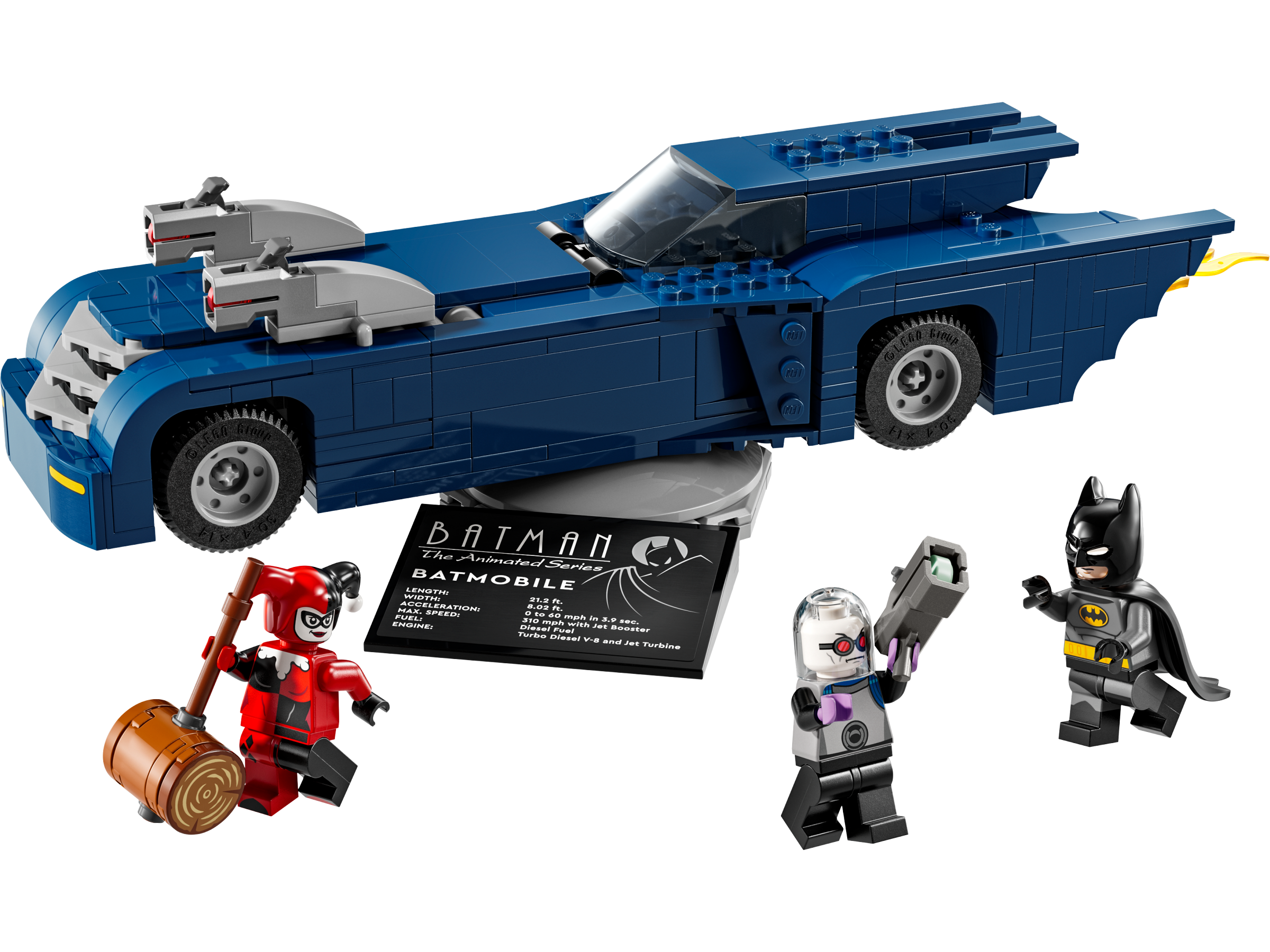 LEGO Batman™ con Batmóvil vs. Harley Quinn™ y Mr. Freeze™ (76274)