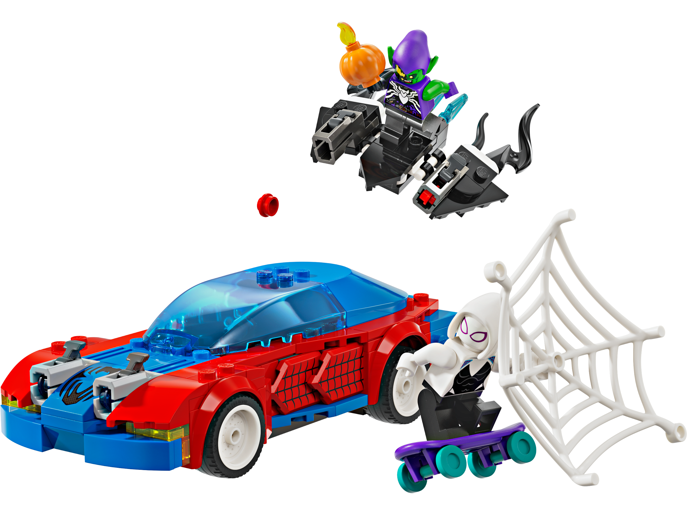 LEGO Coche de Carreras de Spider-Man y Duende Verde Venomizado (76279)
