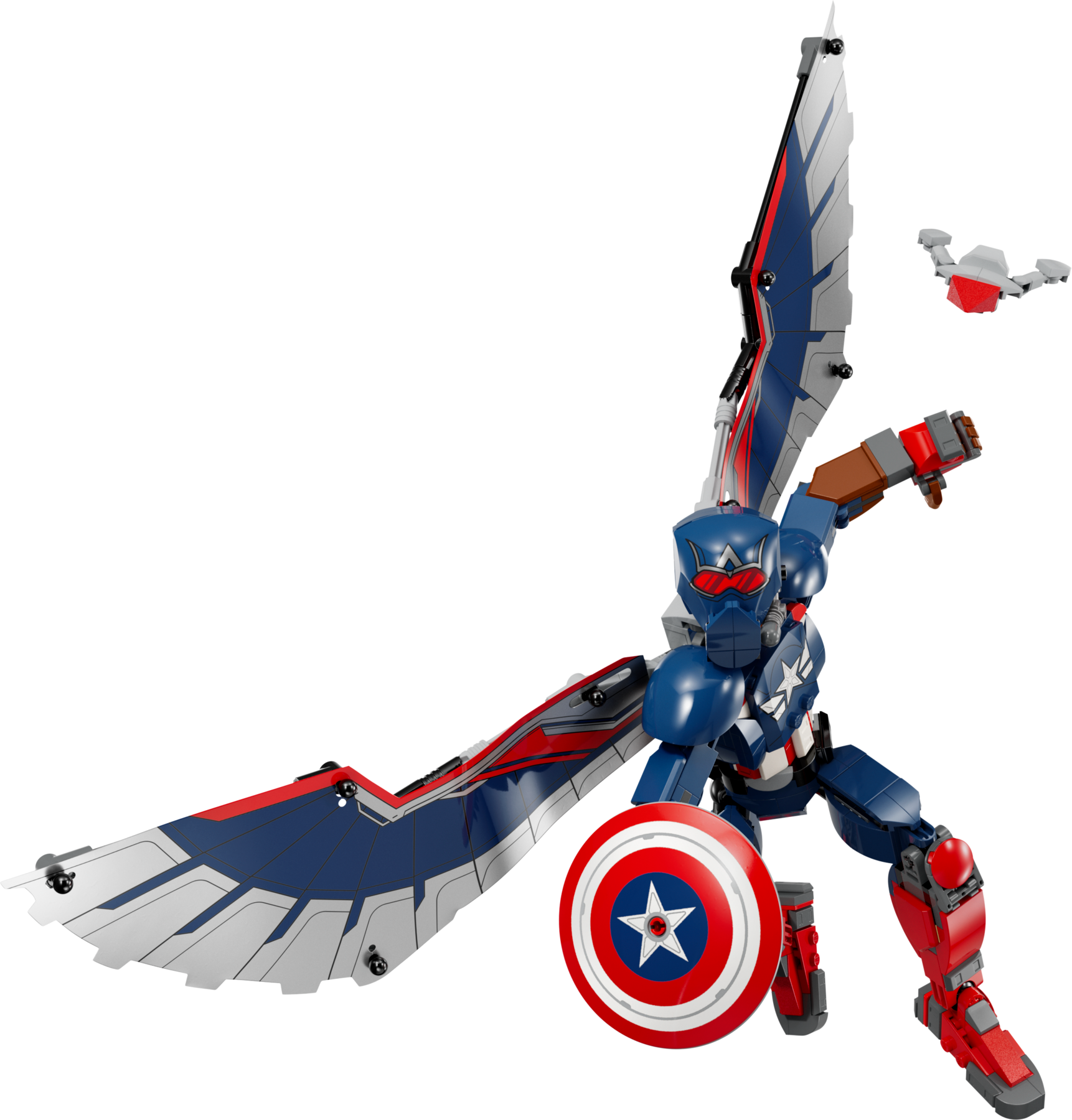 LEGO Figura para Construir: Nuevo Capitán América (76296)