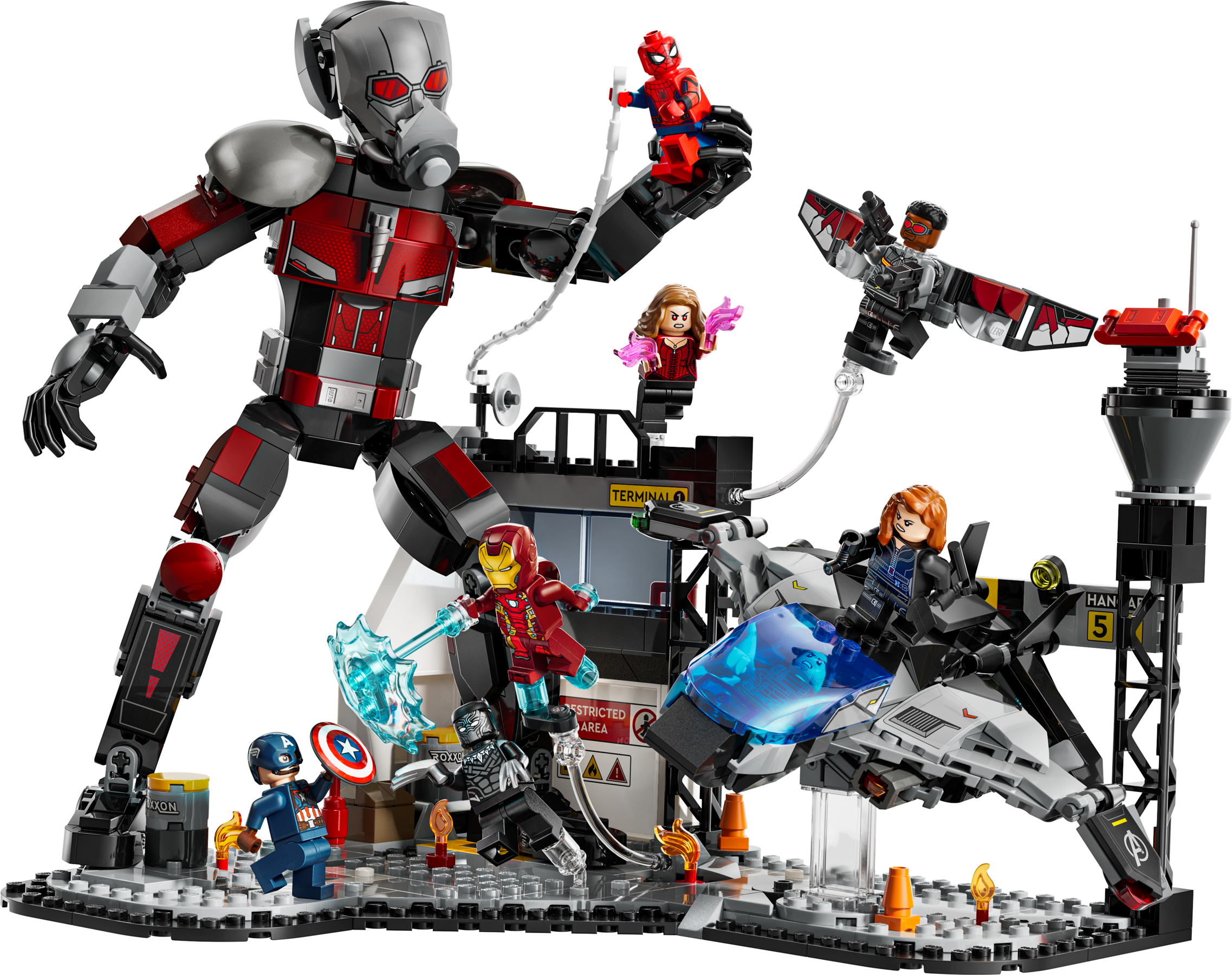 LEGO Gran Batalla de Capitán América: Civil War (76314)