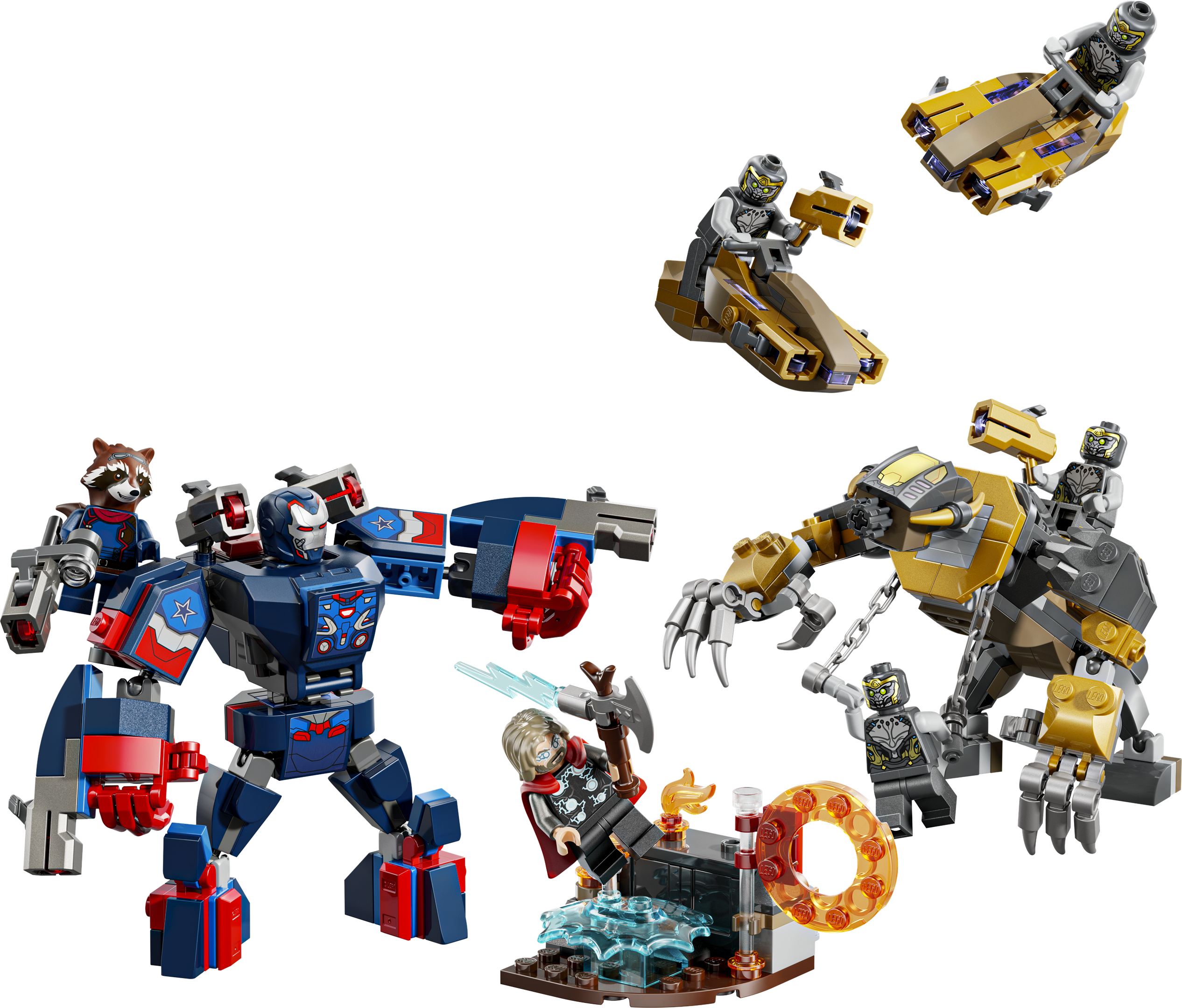 LEGO Thor de Vengadores: Endgame vs. Chitauri (76322)