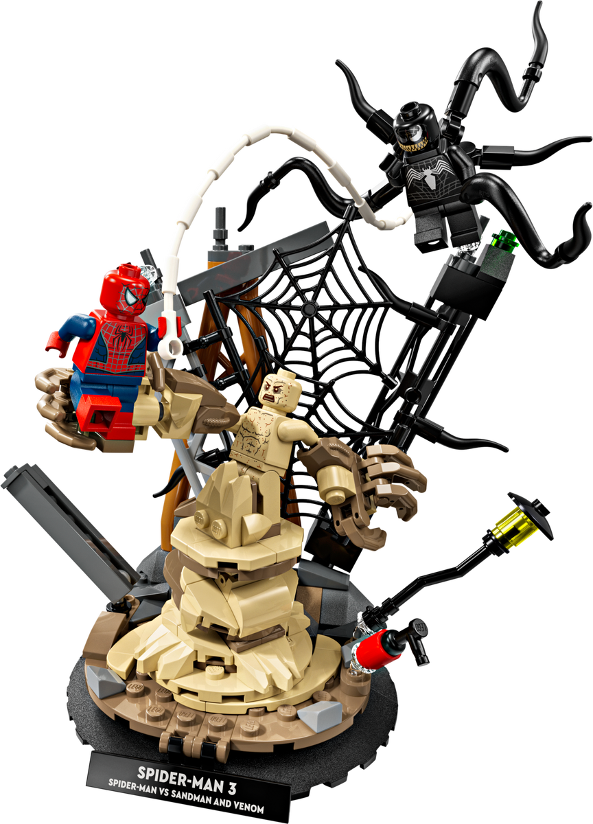 LEGO Batalla Legendaria: Spider-Man vs. Sandman (76334)
