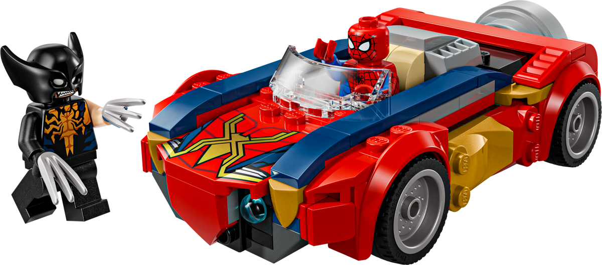 LEGO Coche de Spider-Man vs. Lobezno Venomizado (76336)