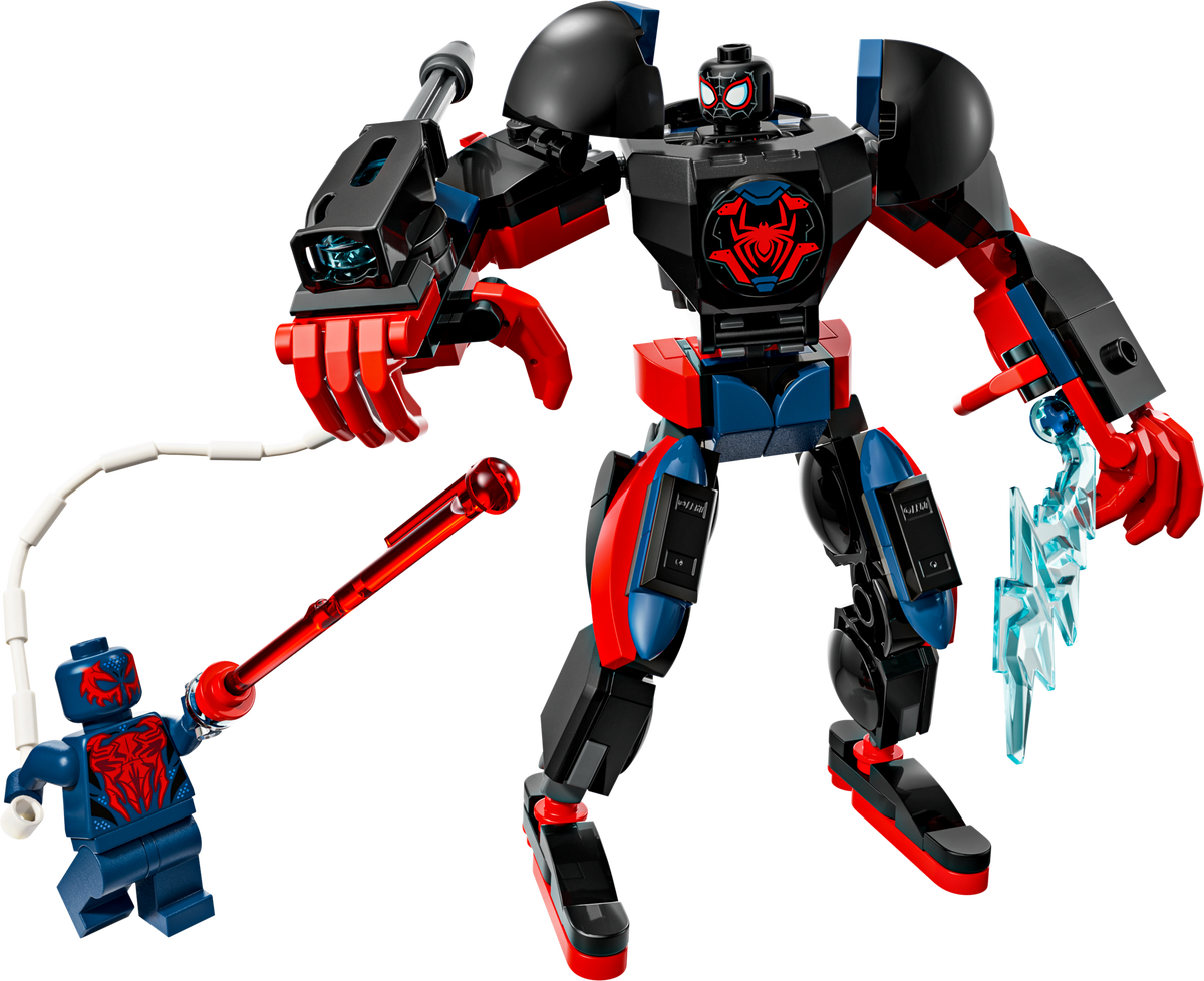 LEGO Armadura Robótica de Miles Morales vs. Spider-Man 2099 (76337)