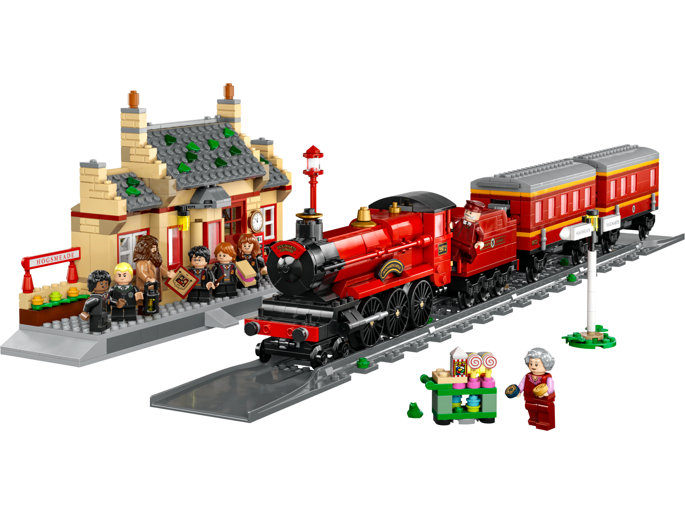 LEGO Tren Hogwarts Express con estación de Hogsmeade (76423)