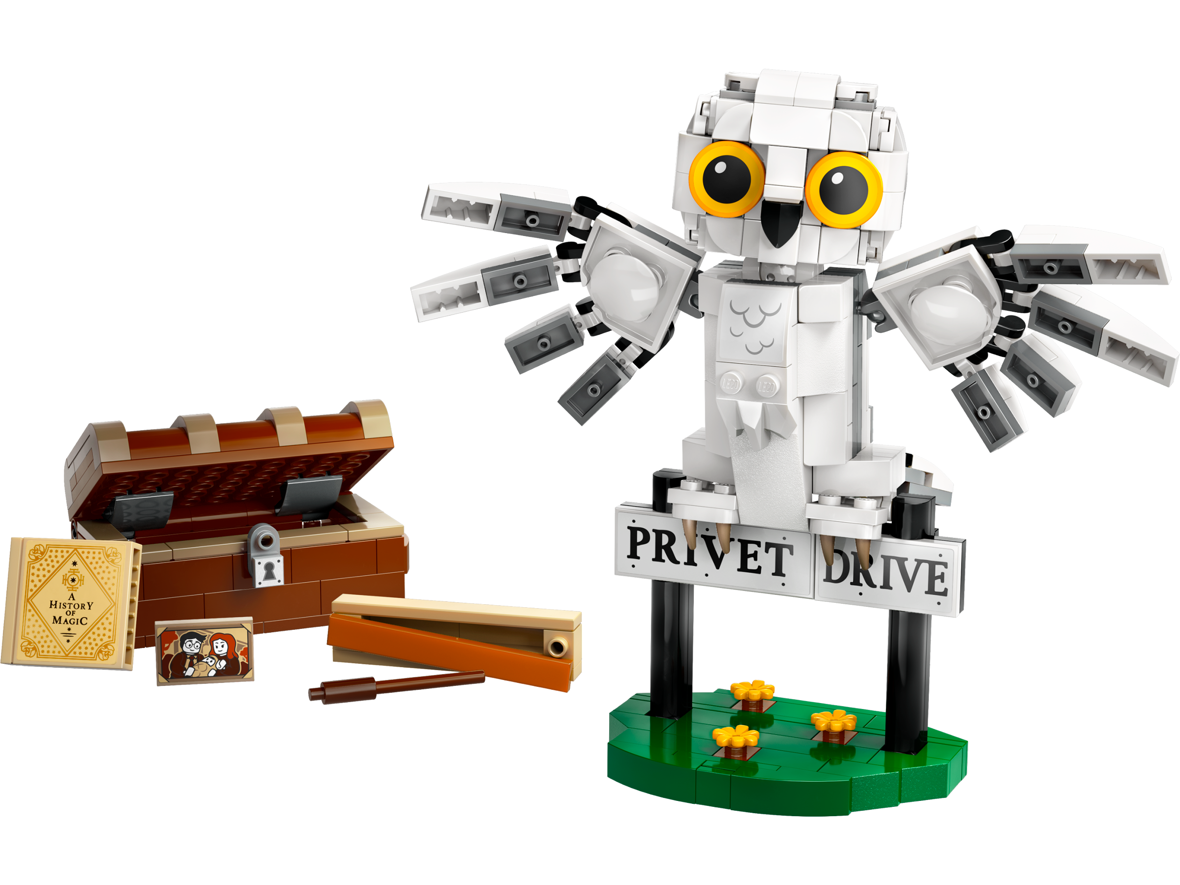LEGO Hedwig™ en el Número 4 de Privet Drive (76425)