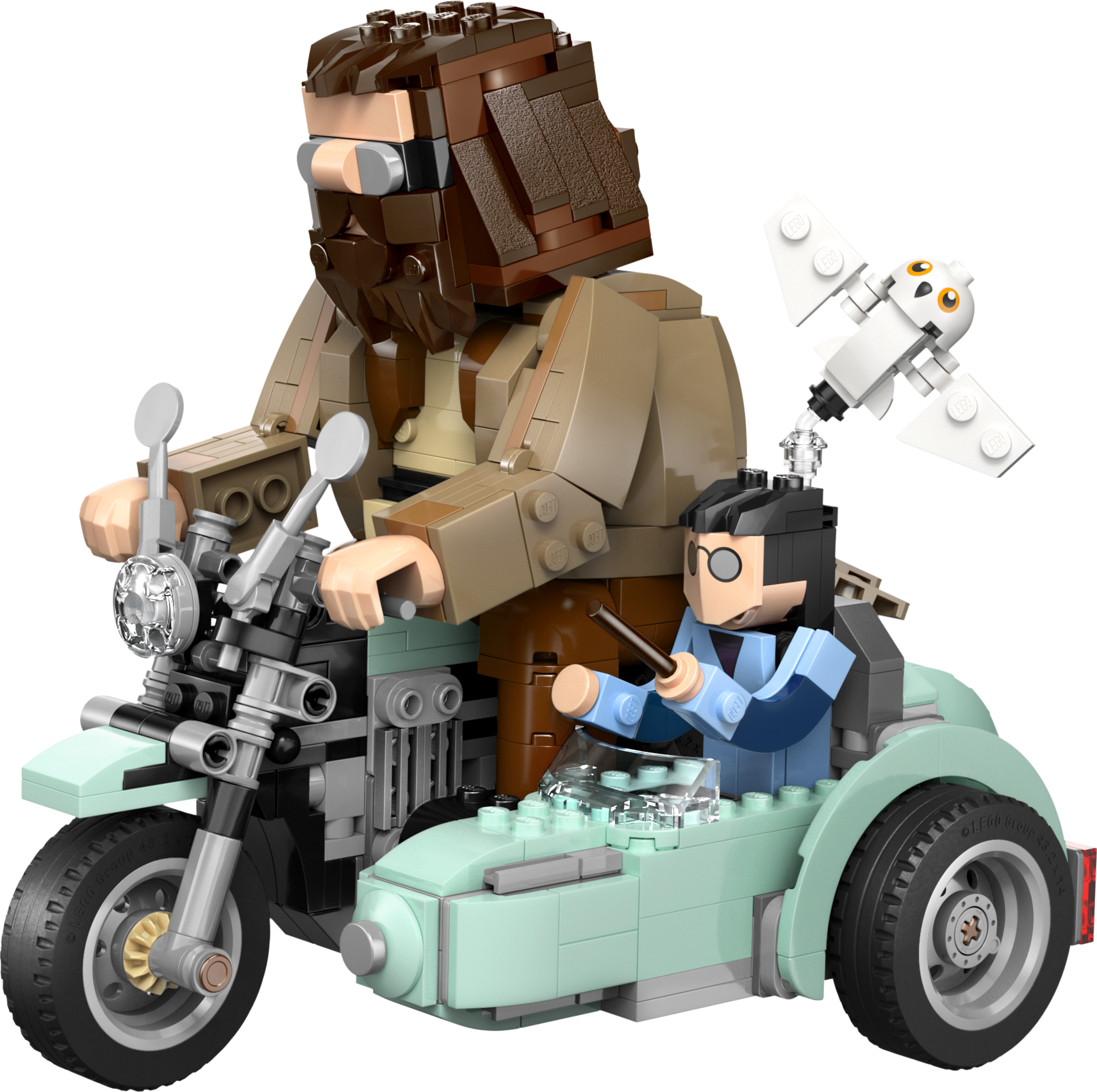 LEGO Viaje en Moto de Hagrid™ y Harry (76443)