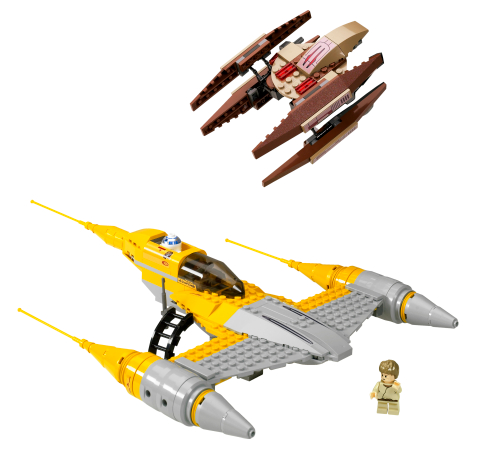 LEGO Naboo N-1 Starfighter and Vulture Droid (7660)