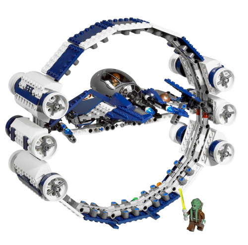 LEGO Jedi Starfighter with Hyperdrive Booster Ring (7661)
