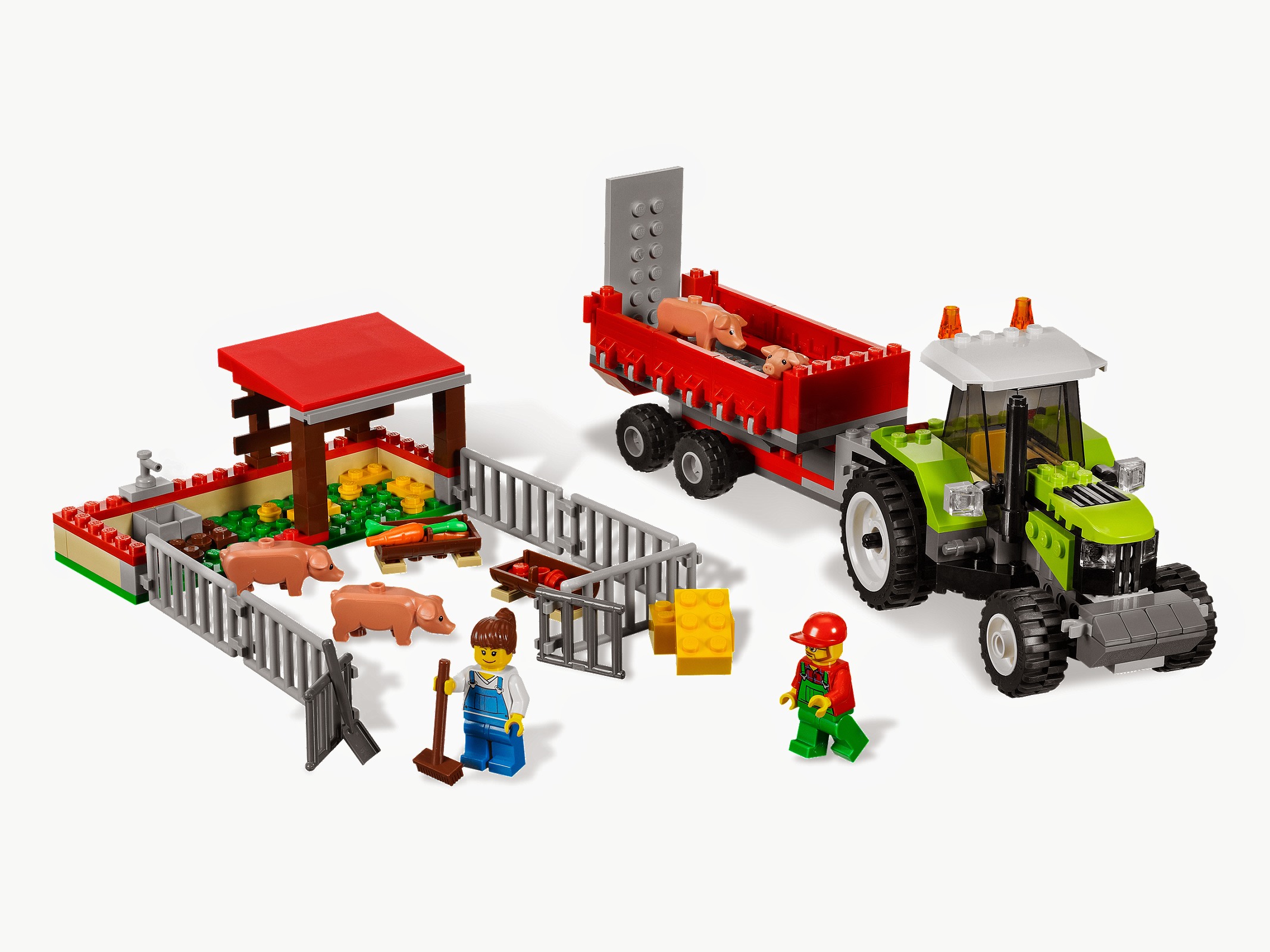 LEGO Pig Farm & Tractor (7684)