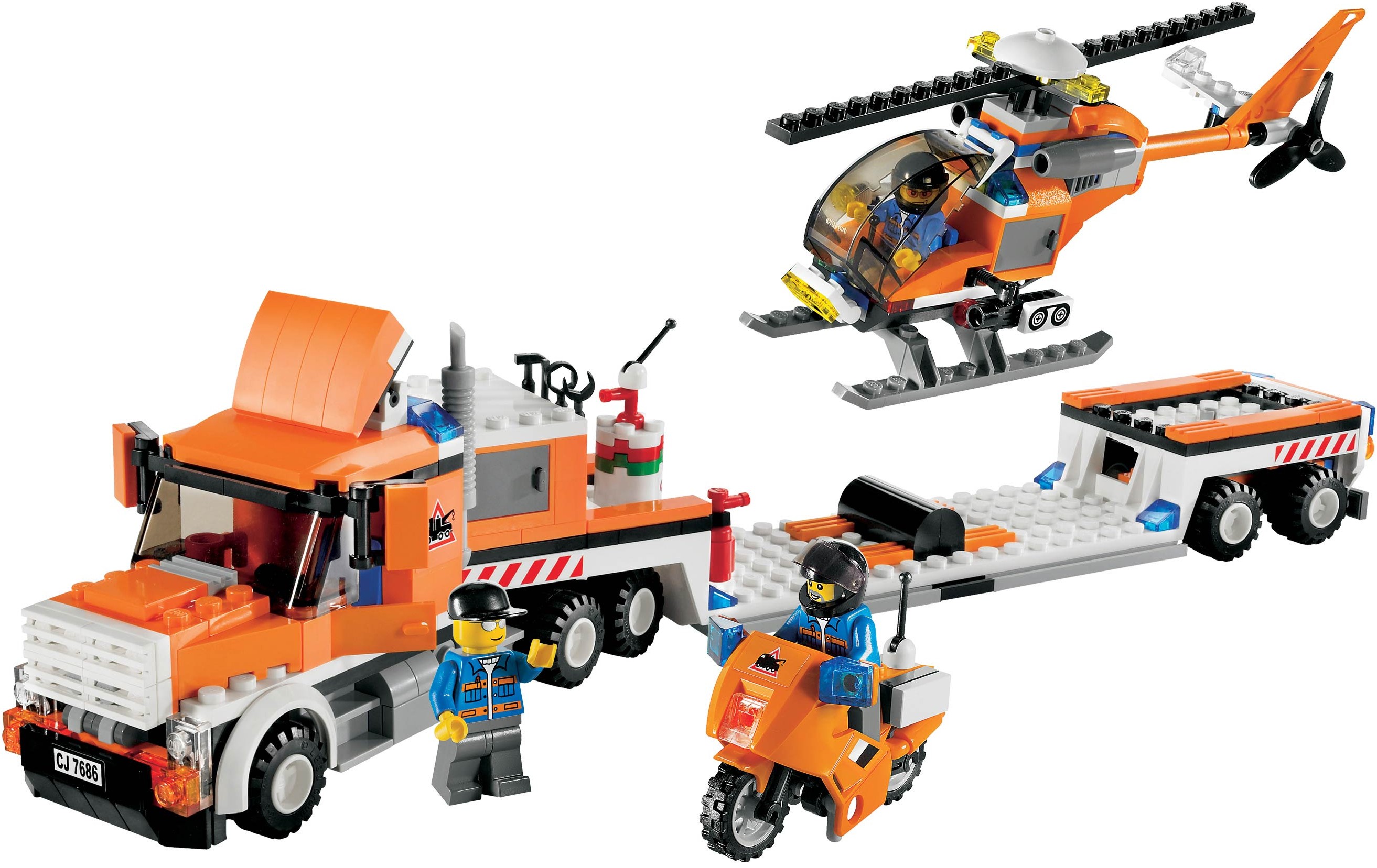 LEGO Helicopter Transporter (7686)