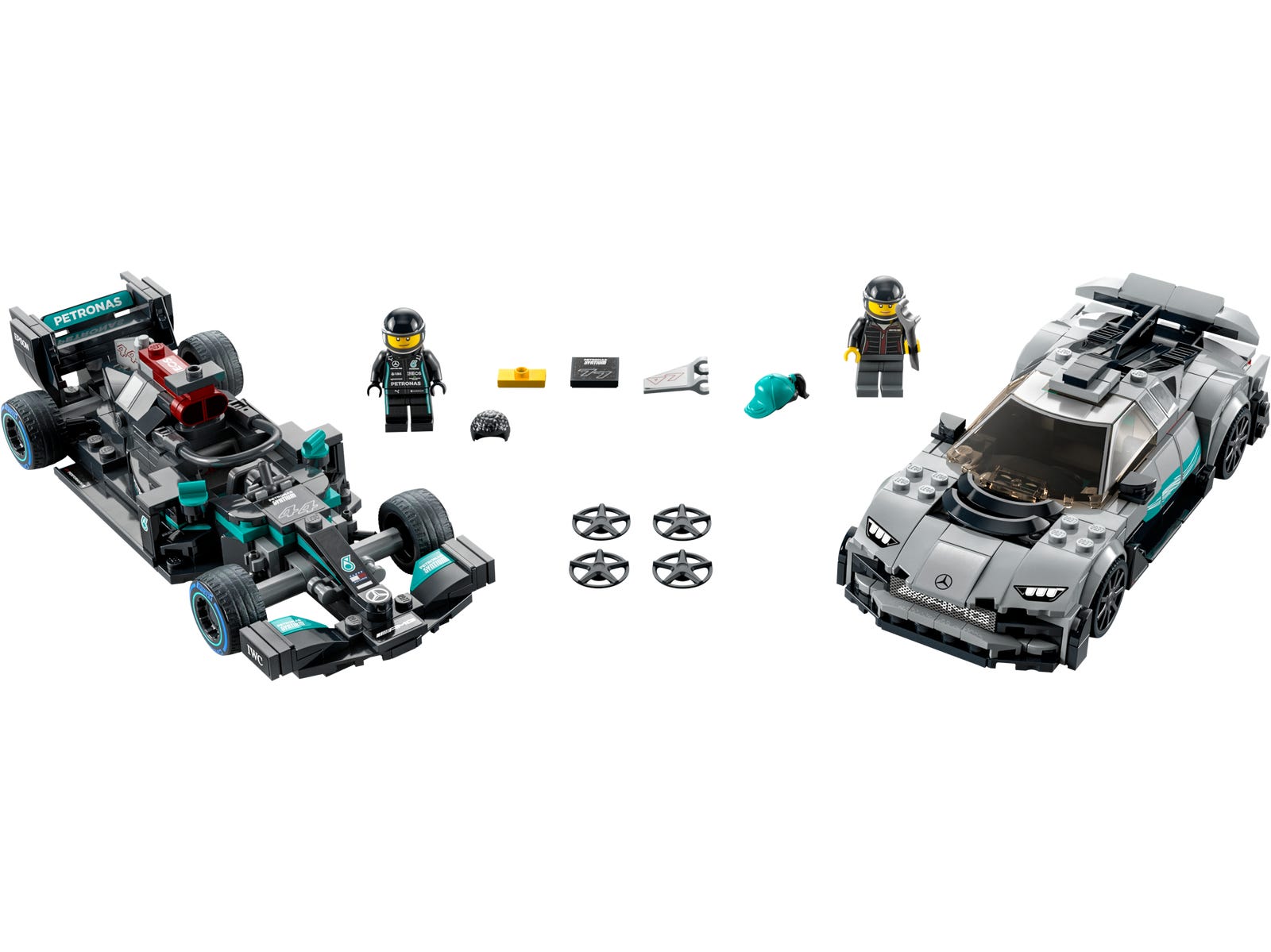 LEGO Mercedes-AMG F1 W12 E Performance y Mercedes-AMG Project One (76909)