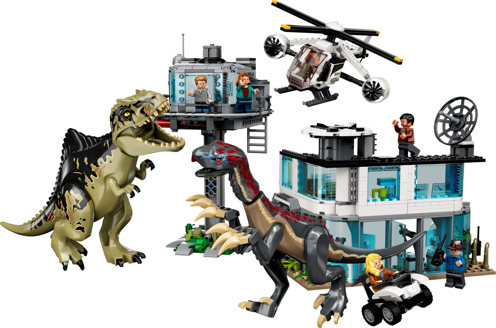 LEGO Ataque del Giganotosaurio y el Therizinosaurio (76949)
