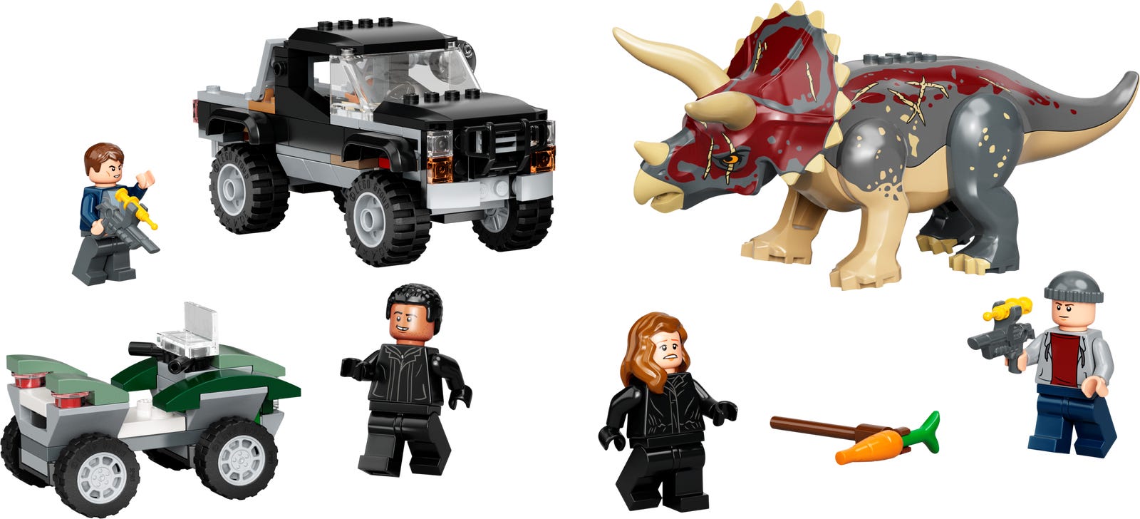 LEGO Emboscada en Furgoneta del Triceratops (76950)