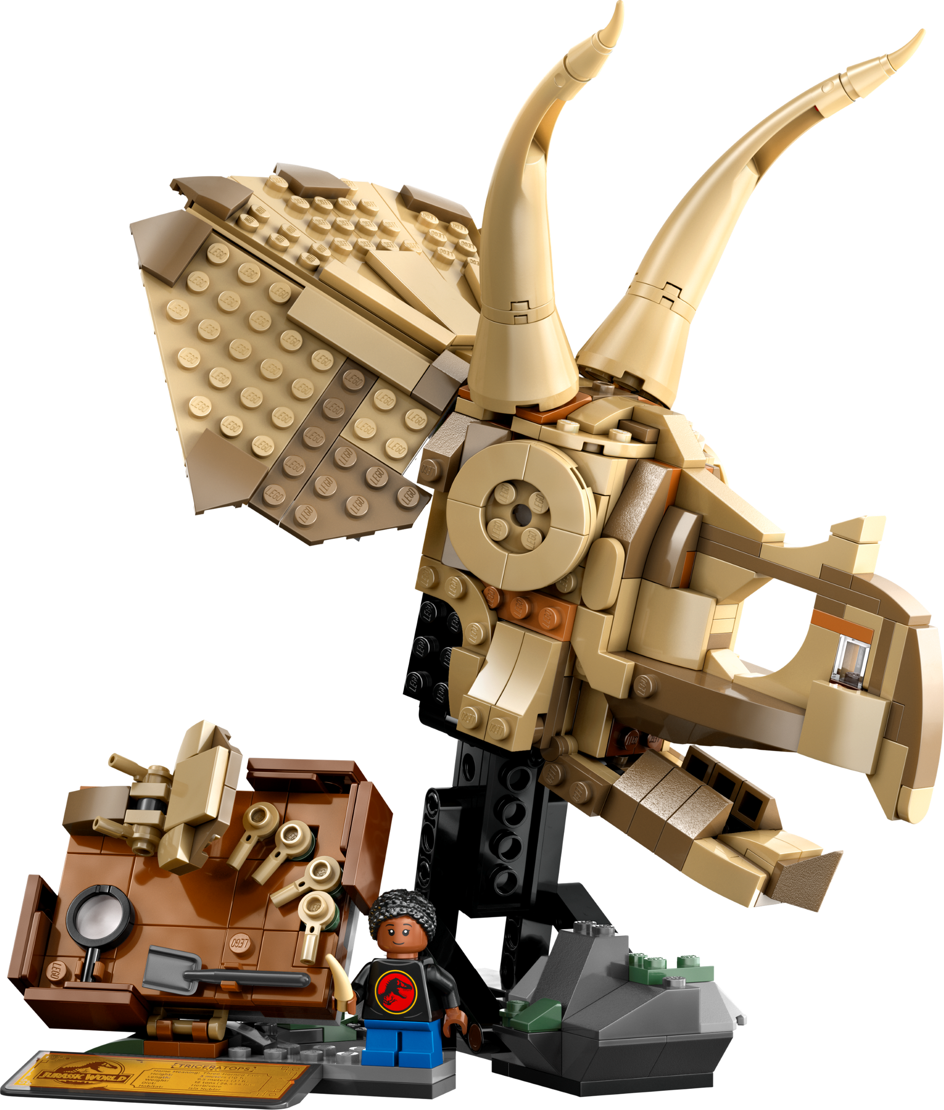 LEGO Fósiles de Dinosaurio: Cráneo de Triceratops (76969)