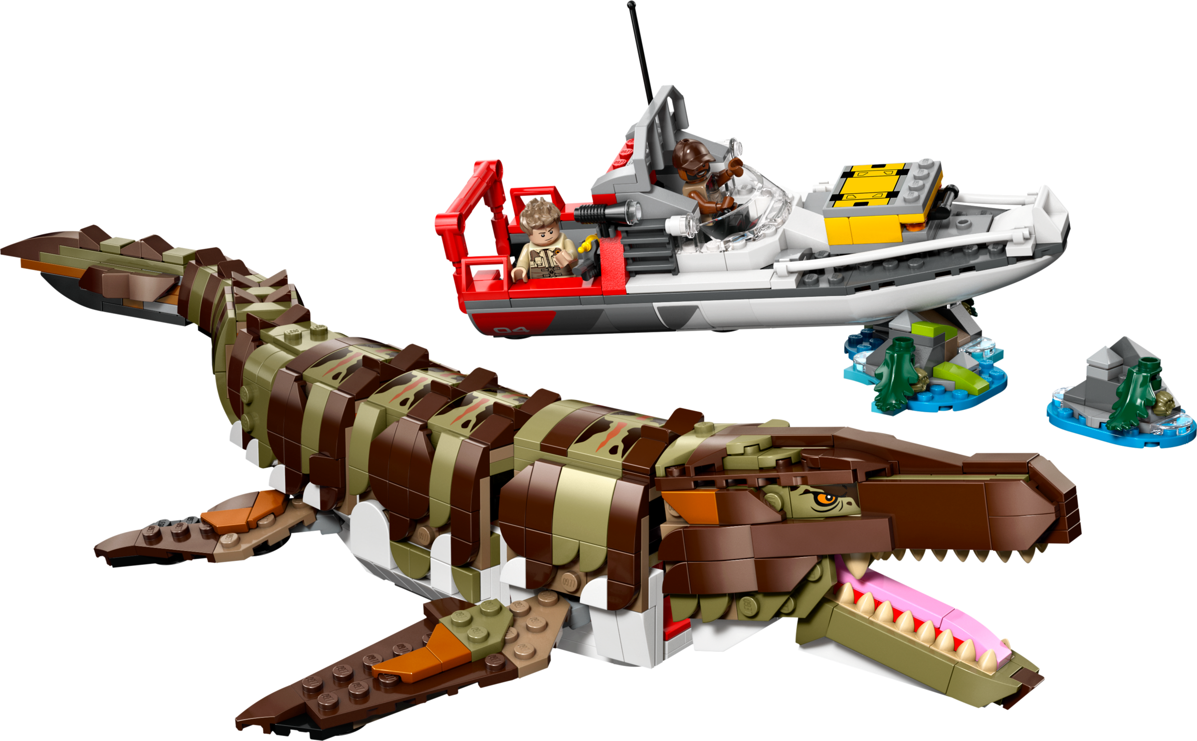 LEGO Misión Naval: Mosasaurus Construible (76974)