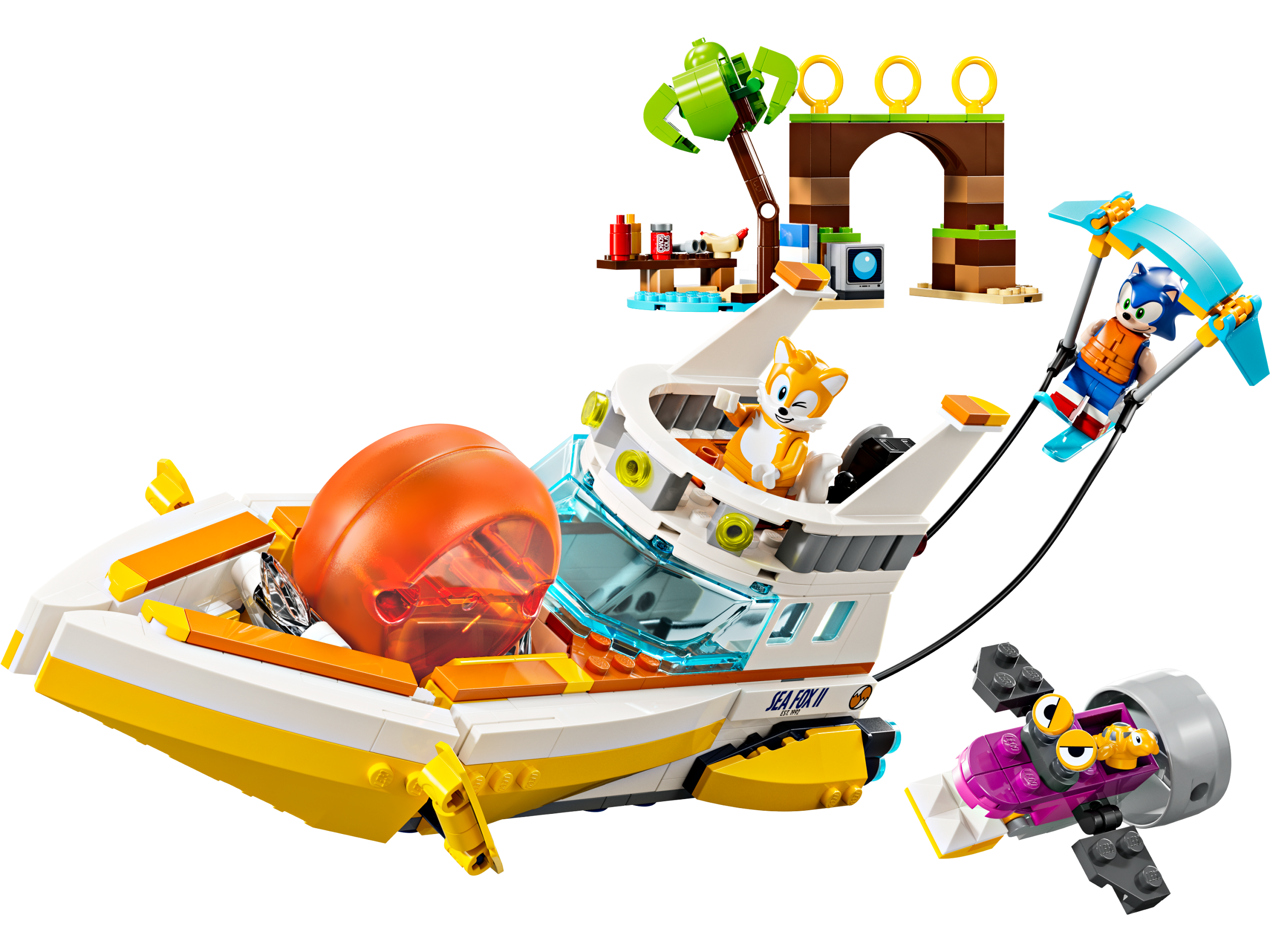 LEGO Barco de Aventuras de Tails (76997)