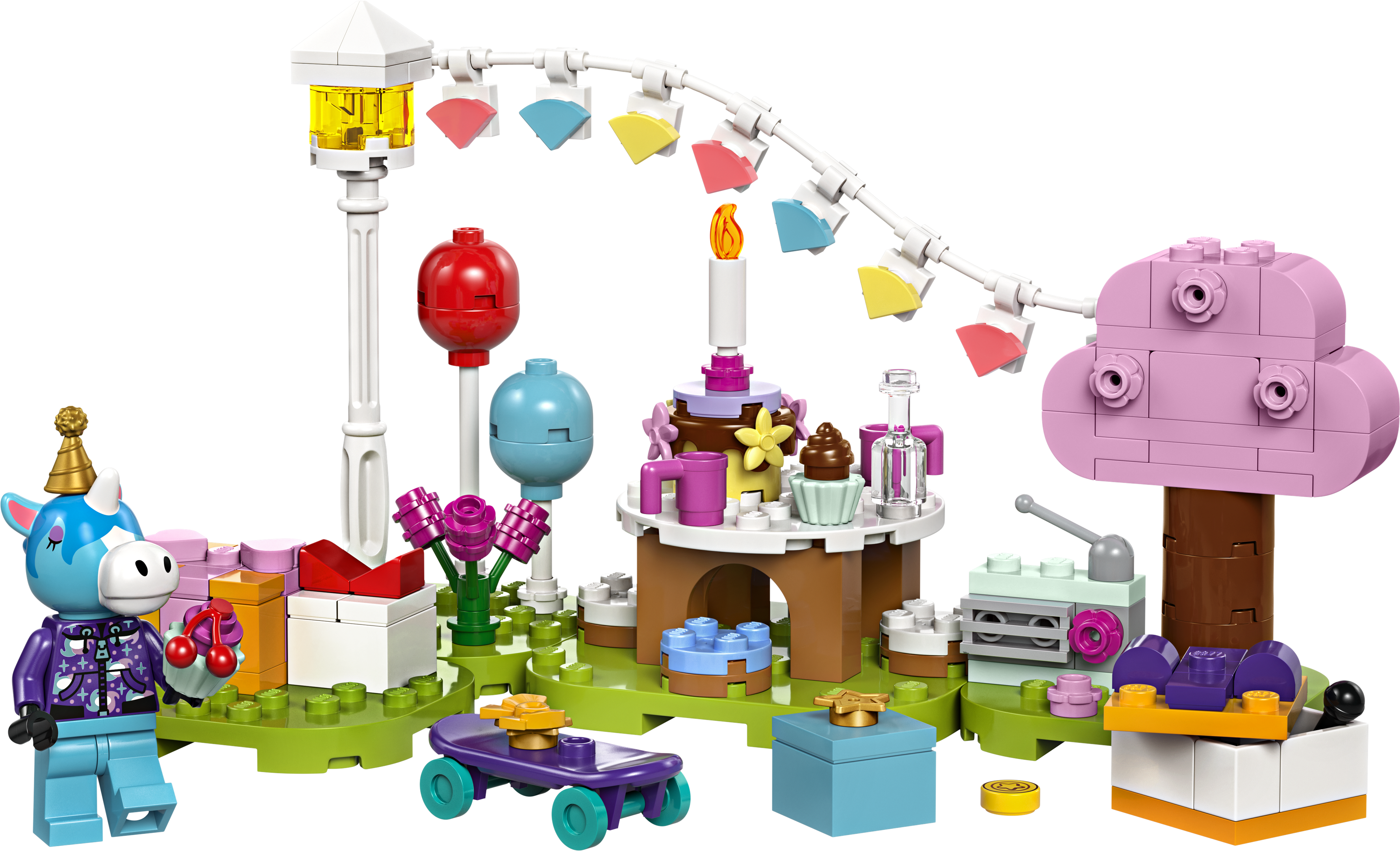 LEGO Fiesta de cumpleaños de Azulino (77046)