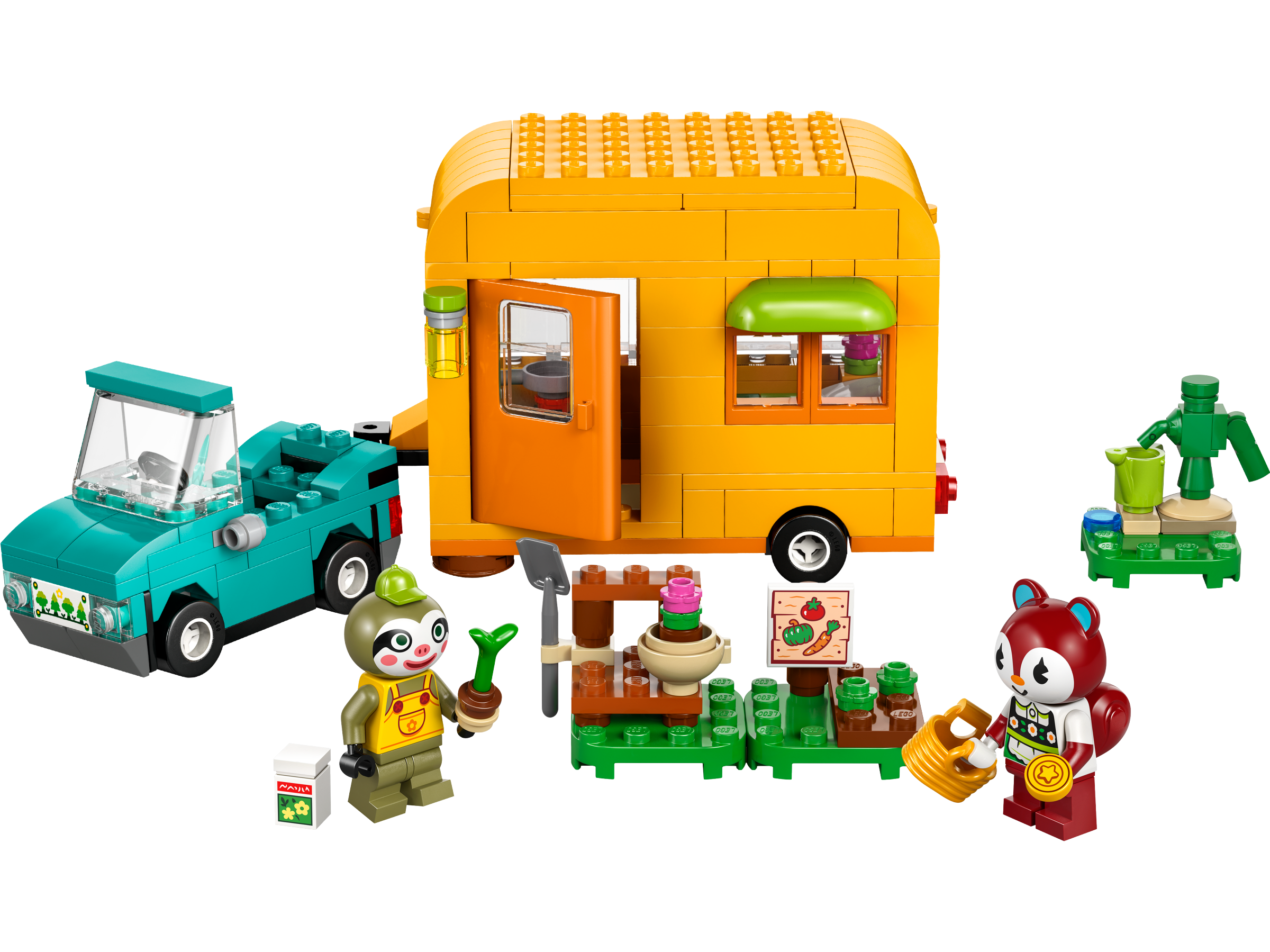 LEGO Caravana de Gandulio y tienda de jardinería (77054)