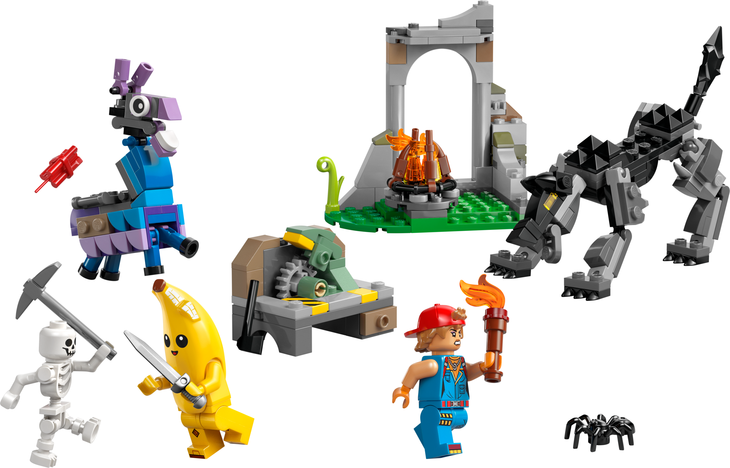 LEGO Campamento de Banano y Bujía (77075)